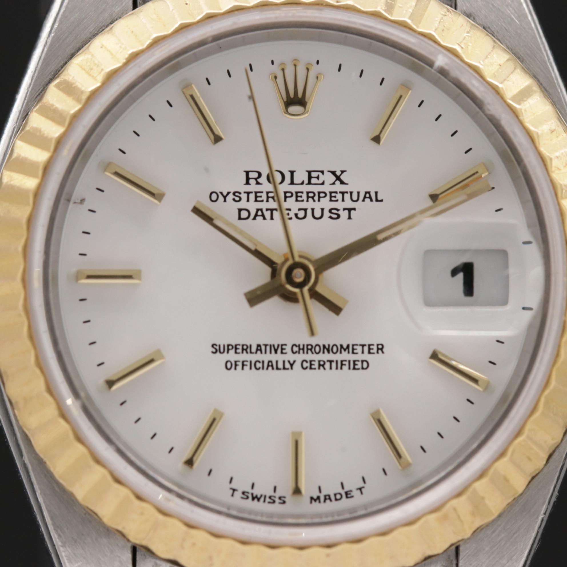 Rolex Datejust 69173 18K Gold and Stainless Steel Automatic Watch