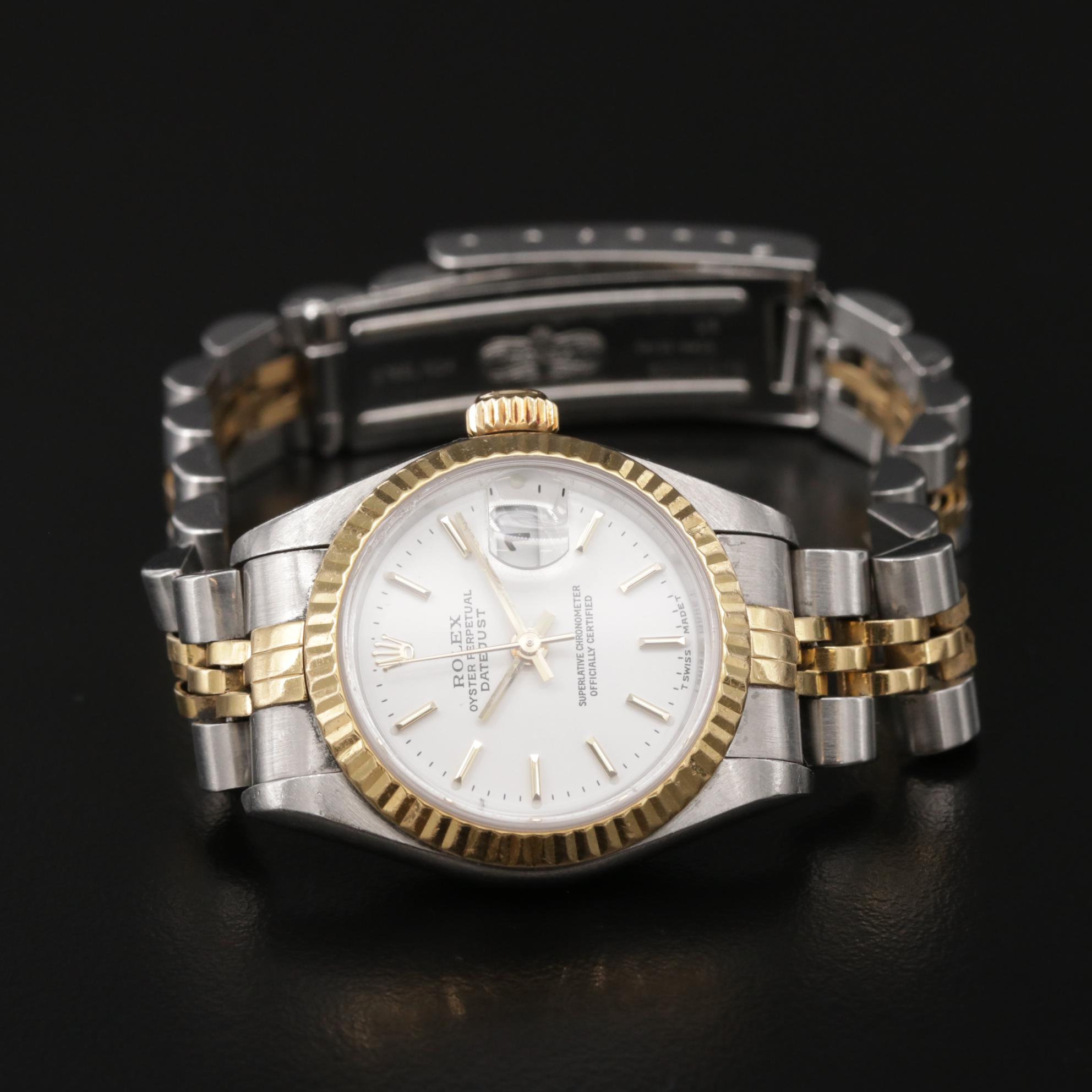 Rolex Datejust 69173 18K Gold and Stainless Steel Automatic Watch