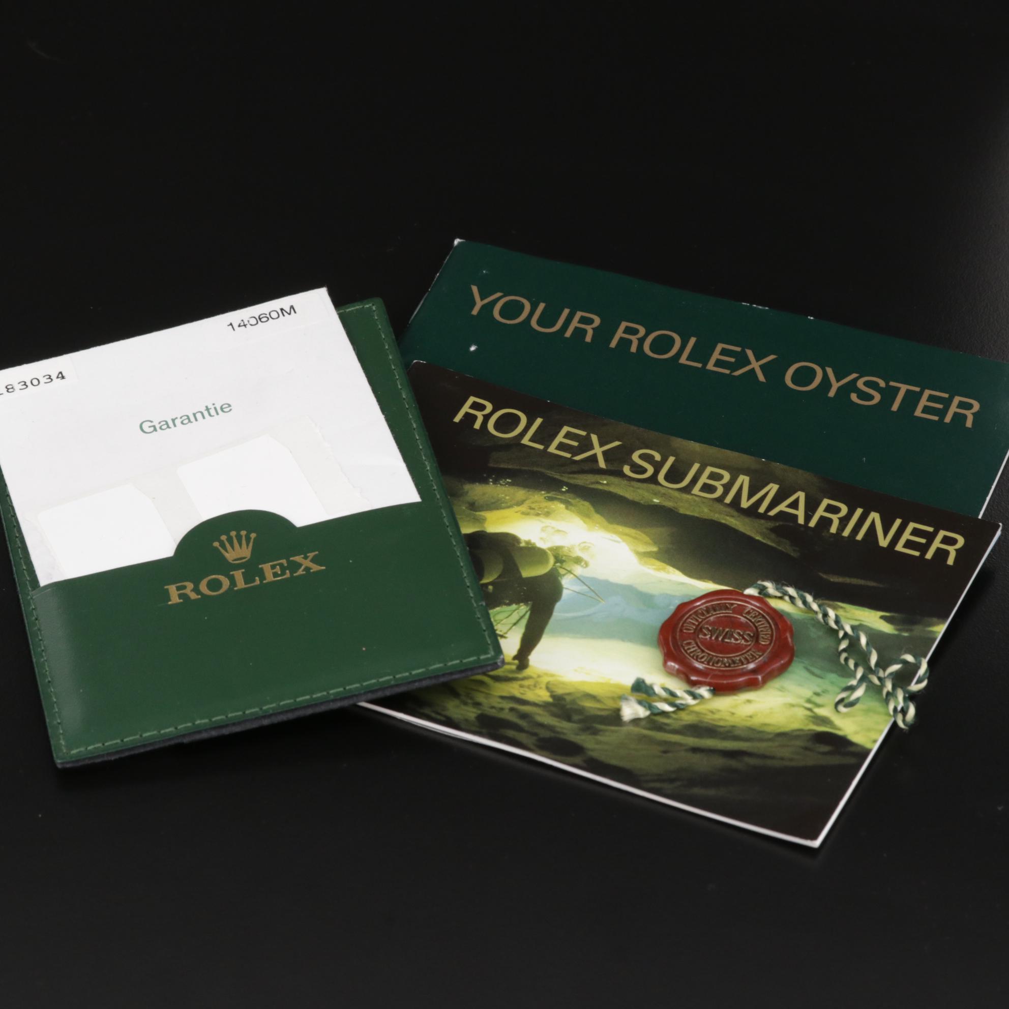 Rolex Submariner No Date 14060M Stainless Steel Automatic Watch