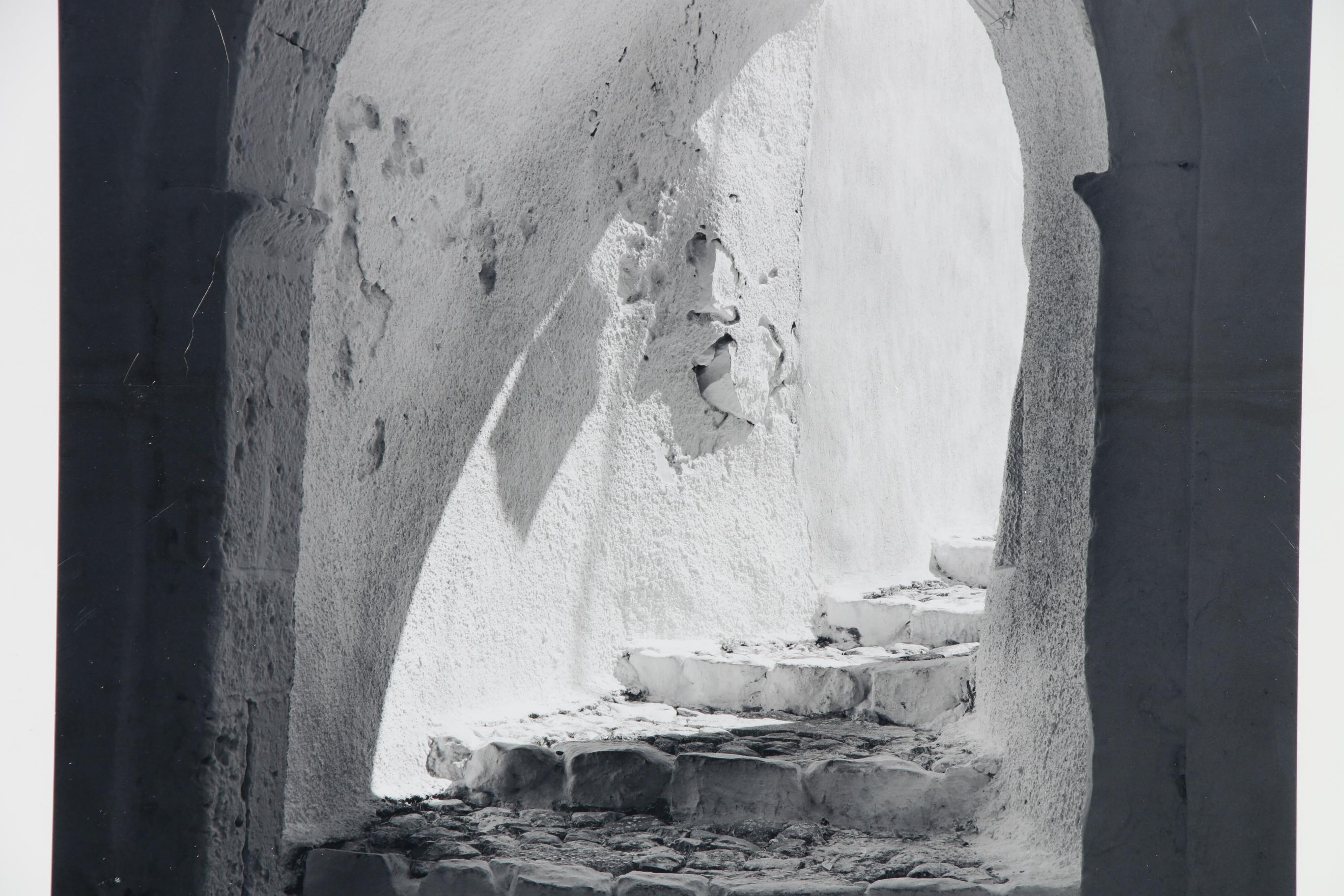 Howard Bond Silver Gelatin Photograph "Passage, Pirgos, Santorini", 2005