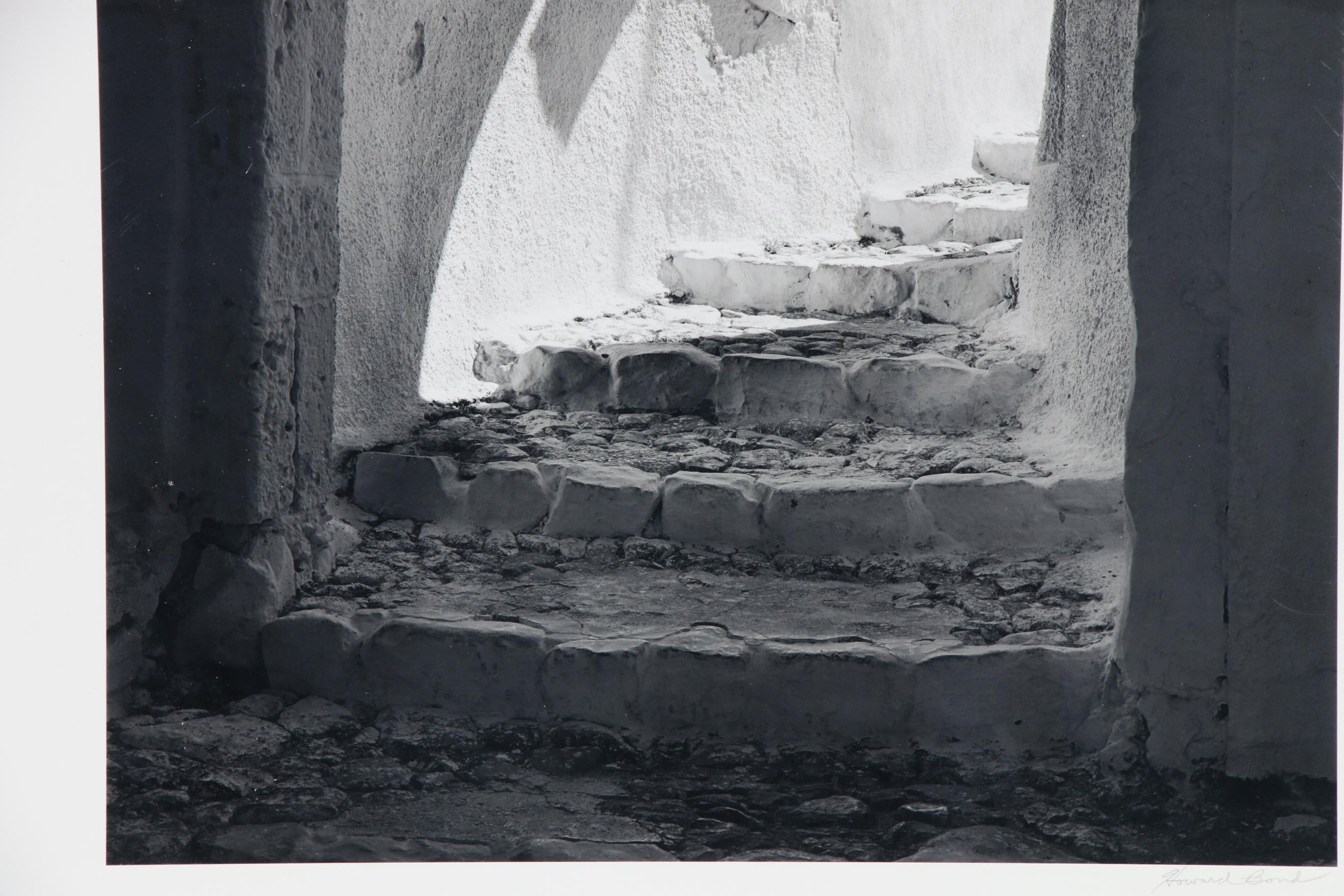 Howard Bond Silver Gelatin Photograph "Passage, Pirgos, Santorini", 2005