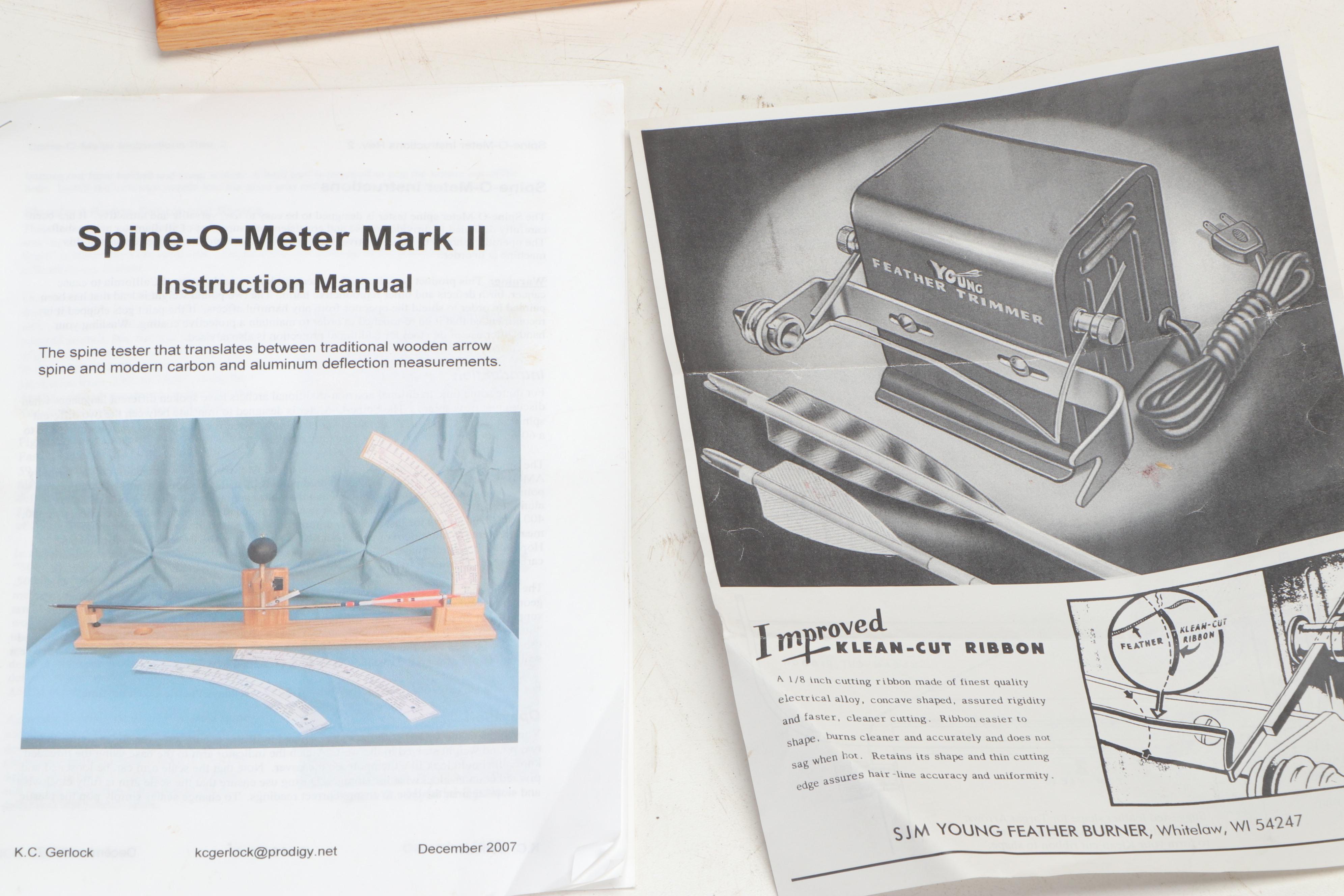 Apple Arrow Saw Pro with Dust Collector, Spine Tester and Feather Burner