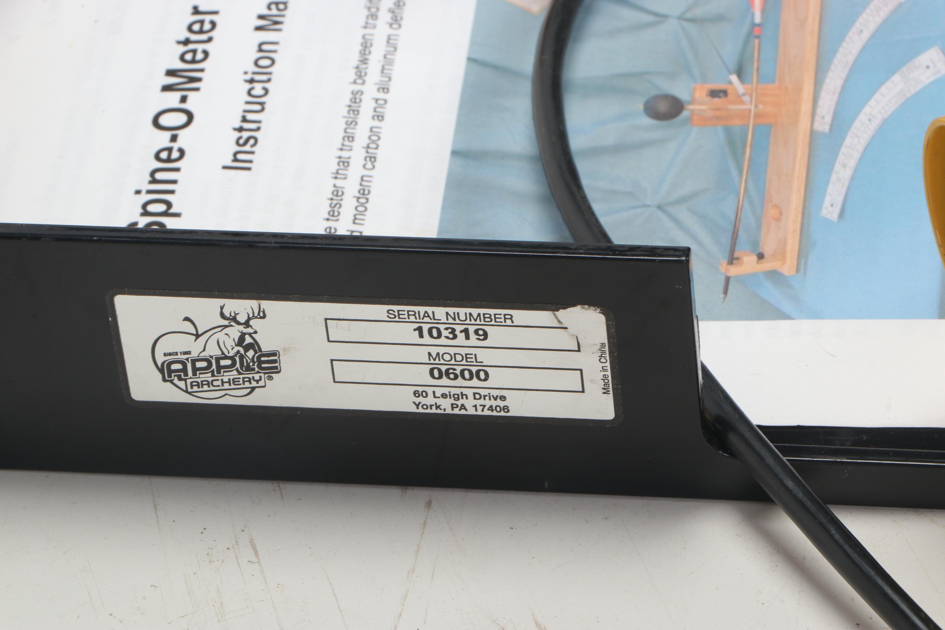 Apple Arrow Saw Pro with Dust Collector, Spine Tester and Feather Burner