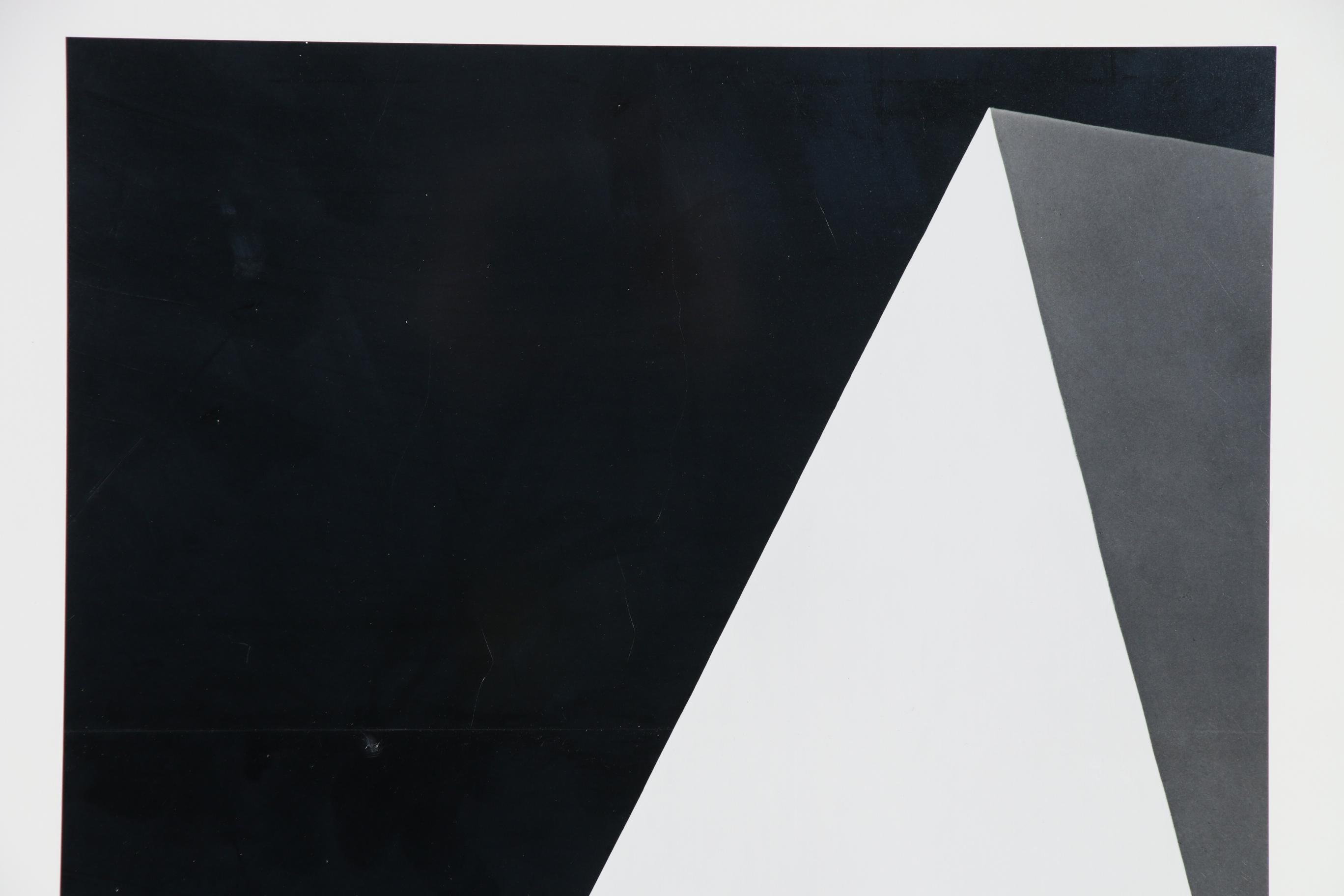 Howard Bond Silver Gelatin Photograph "Points, Ia, Santorini", 2005