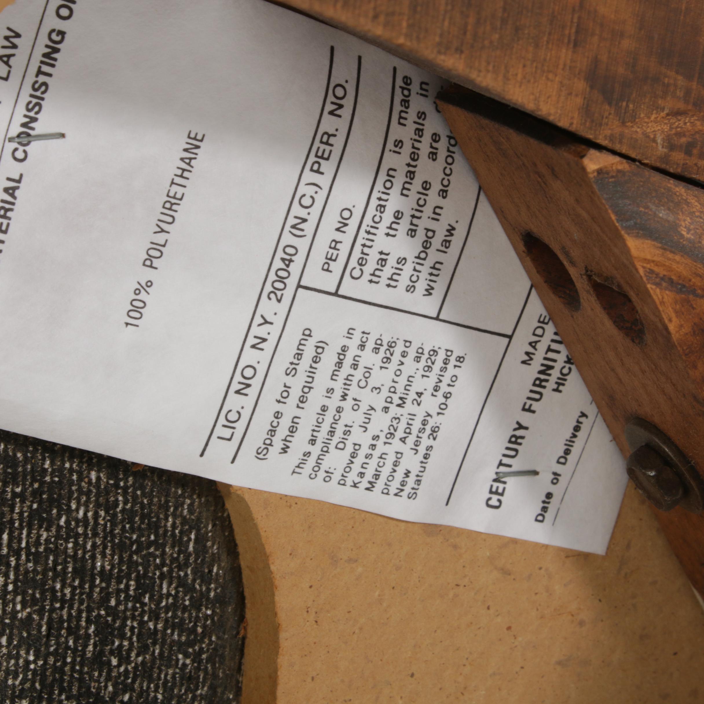 Century Furniture French Provincial Style Cherry "Chardeau" Dining Table, Chairs