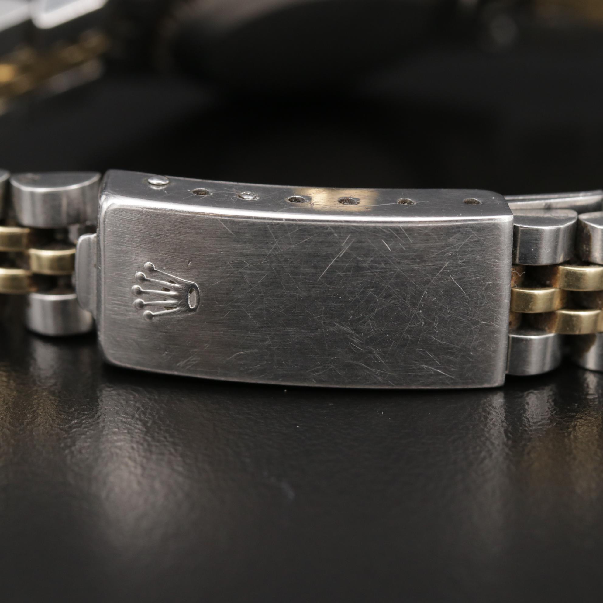 1961 Rolex Oyster Perpetual Date 14K Gold and Stainless Steel Watch