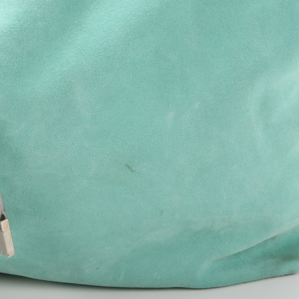 Tiffany & Co. Reversible Metallic Leather Tote Bag and Pouch