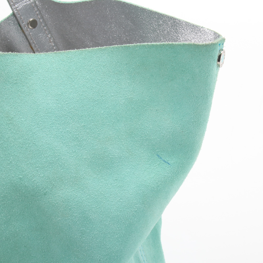 Tiffany & Co. Reversible Metallic Leather Tote Bag and Pouch