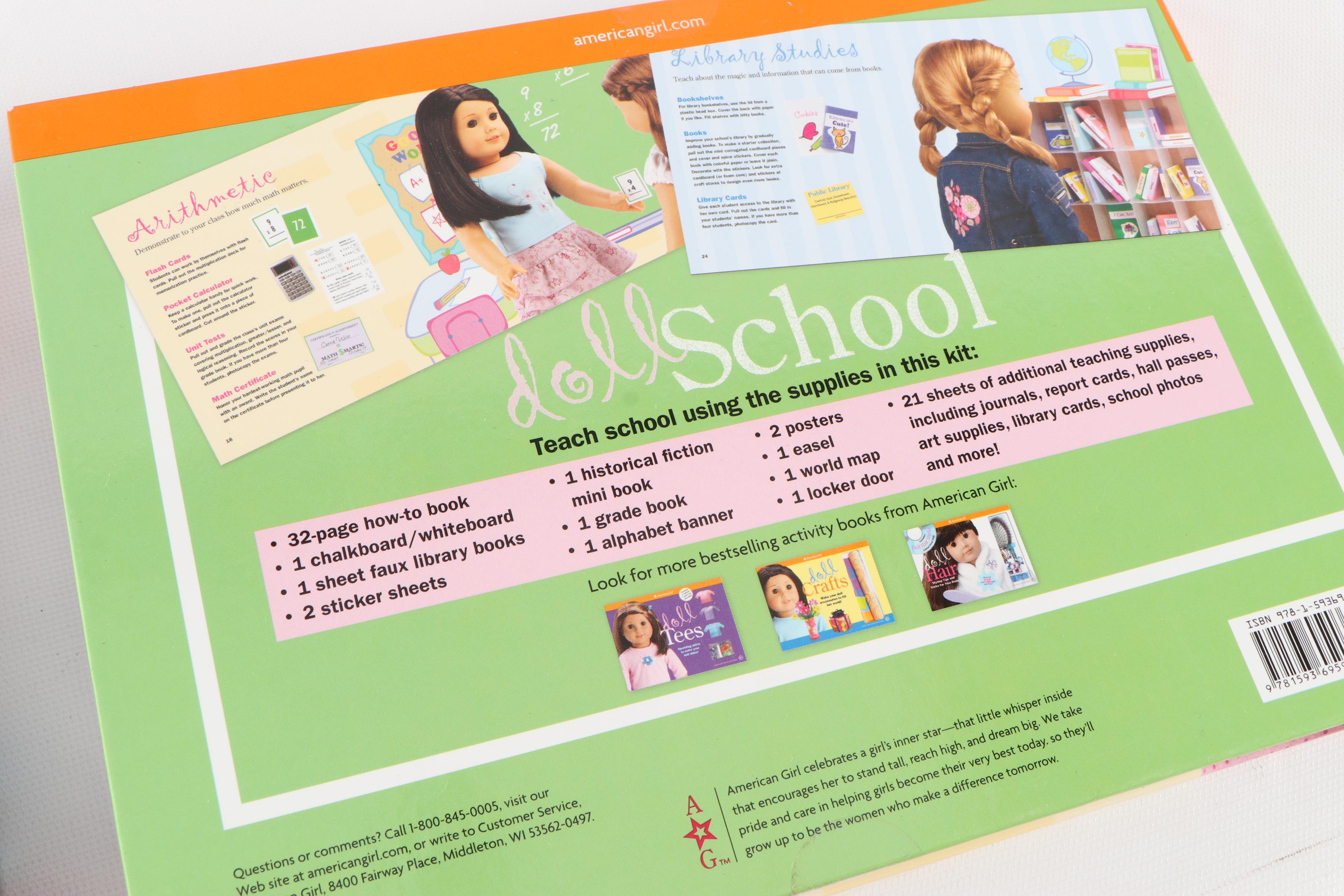 "American Girl" Book Collection with Manipulatives and DIY Kits
