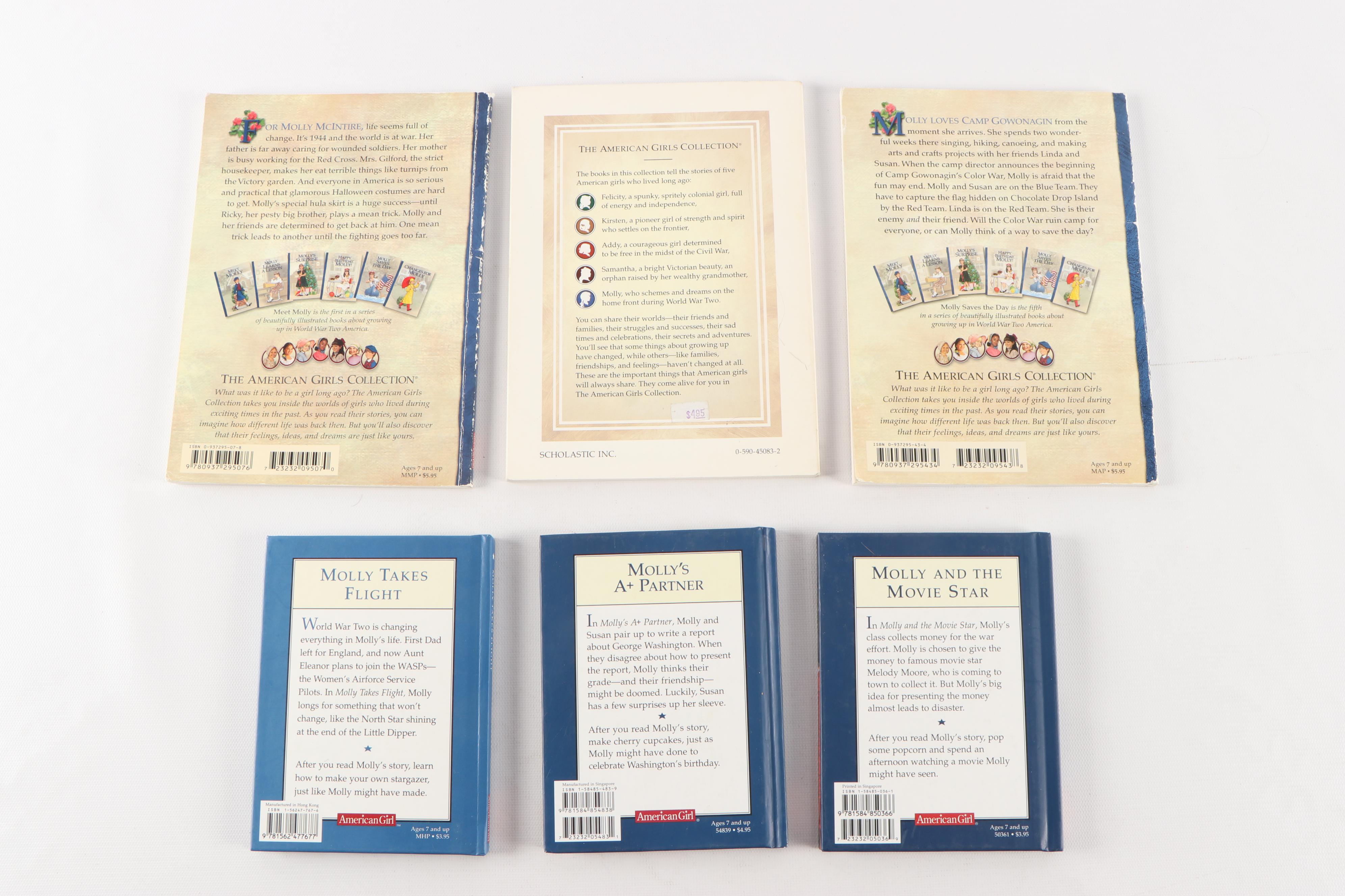 "American Girl" Book Collection with Manipulatives and DIY Kits