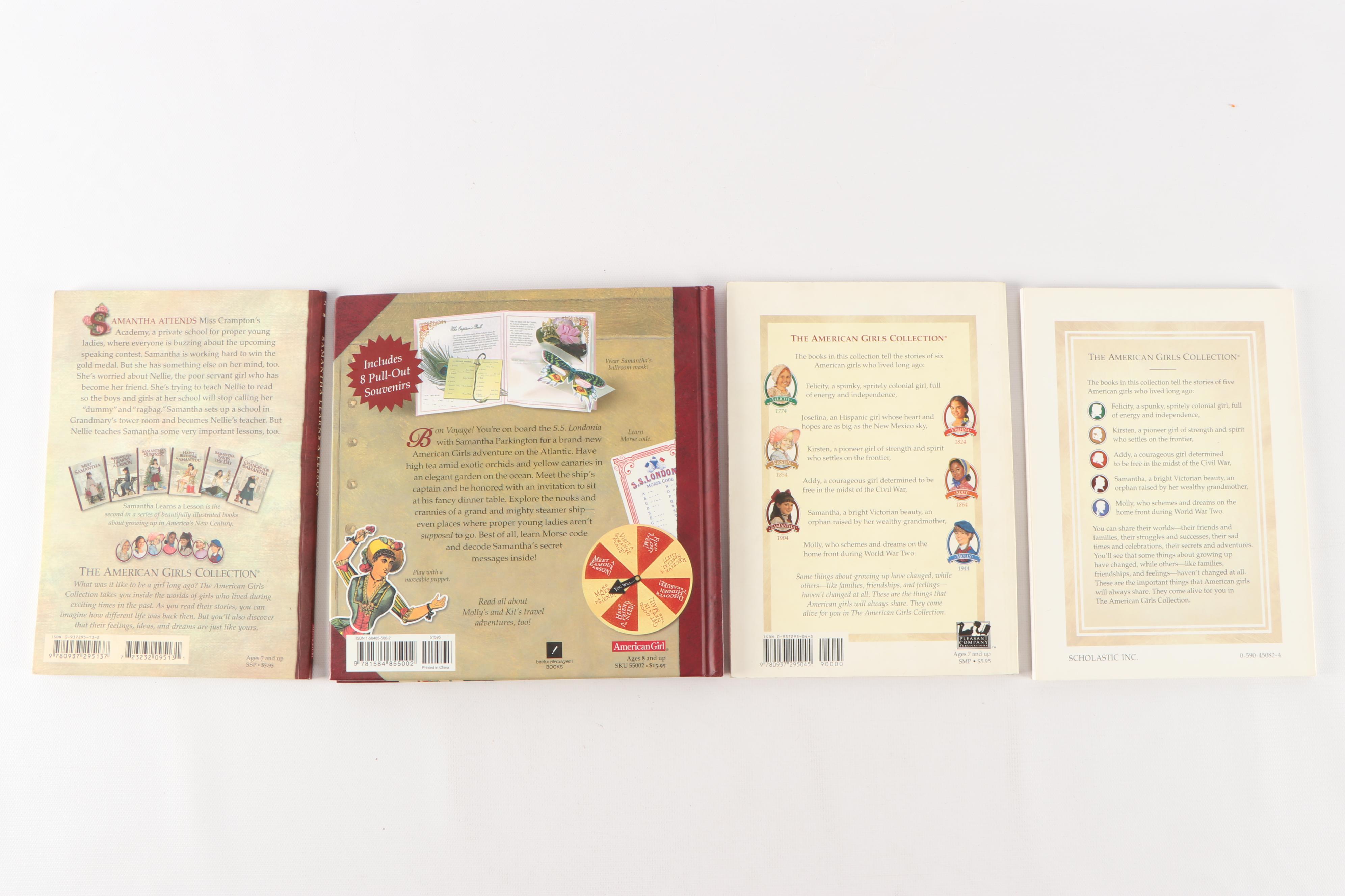 "American Girl" Book Collection with Manipulatives and DIY Kits