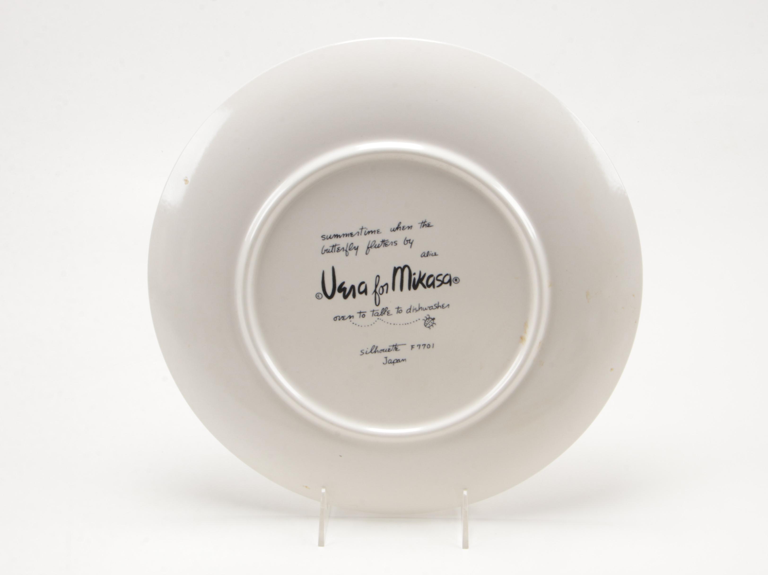 Vera for Mikasa "Silhouette" and "Black Pepper" Dinnerware, 1970