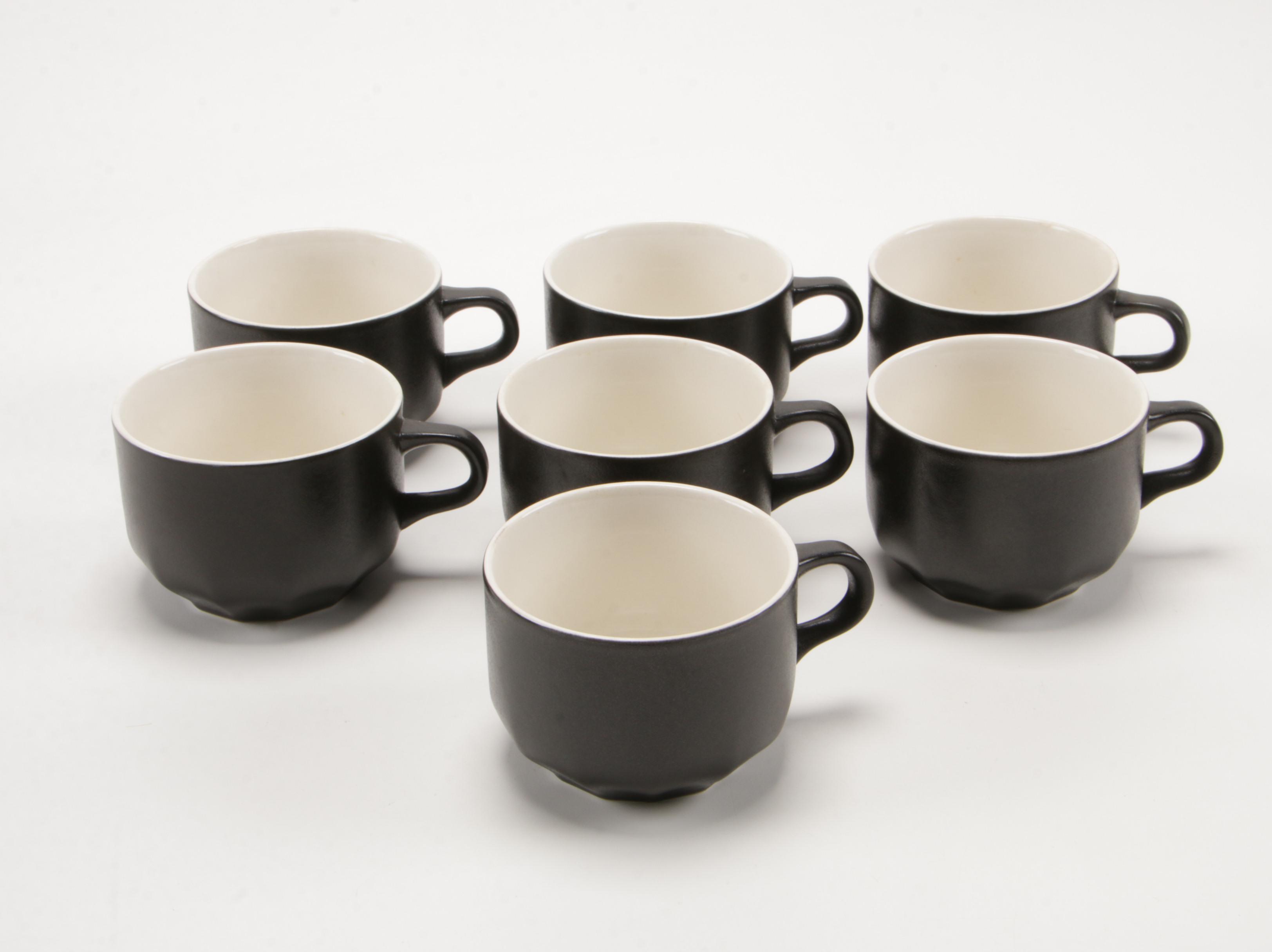 Vera for Mikasa "Silhouette" and "Black Pepper" Dinnerware, 1970