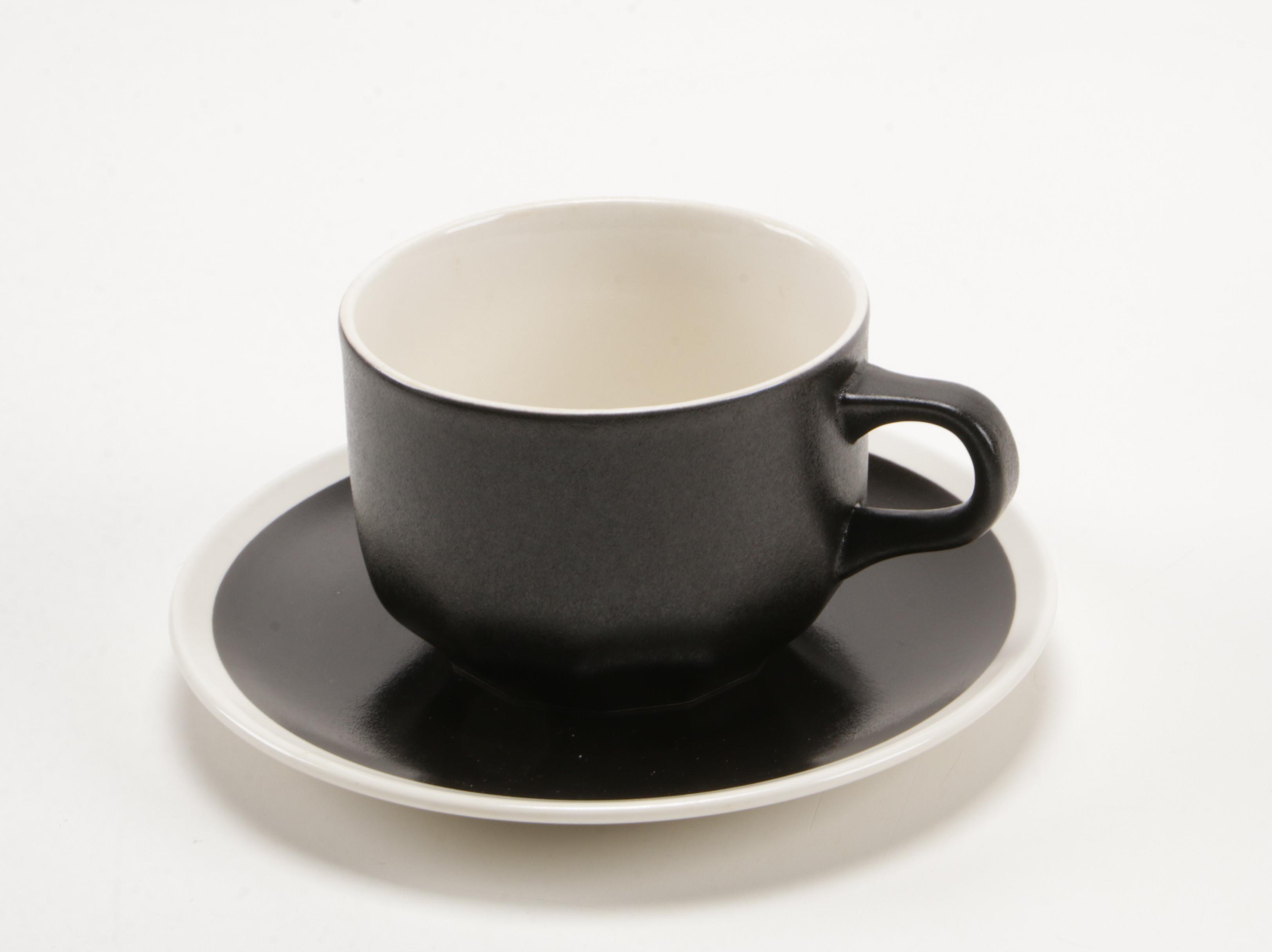 Vera for Mikasa "Silhouette" and "Black Pepper" Dinnerware, 1970