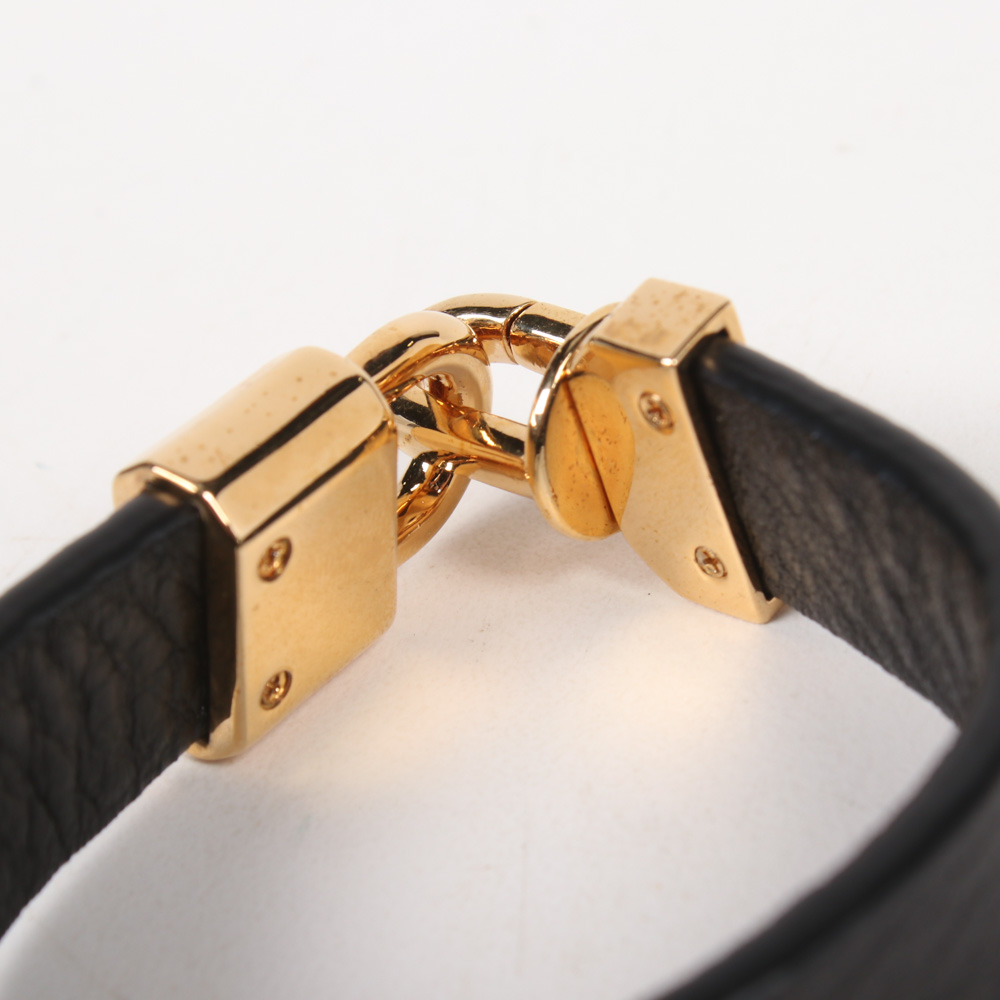 Tory Burch Leather Lock Bracelet