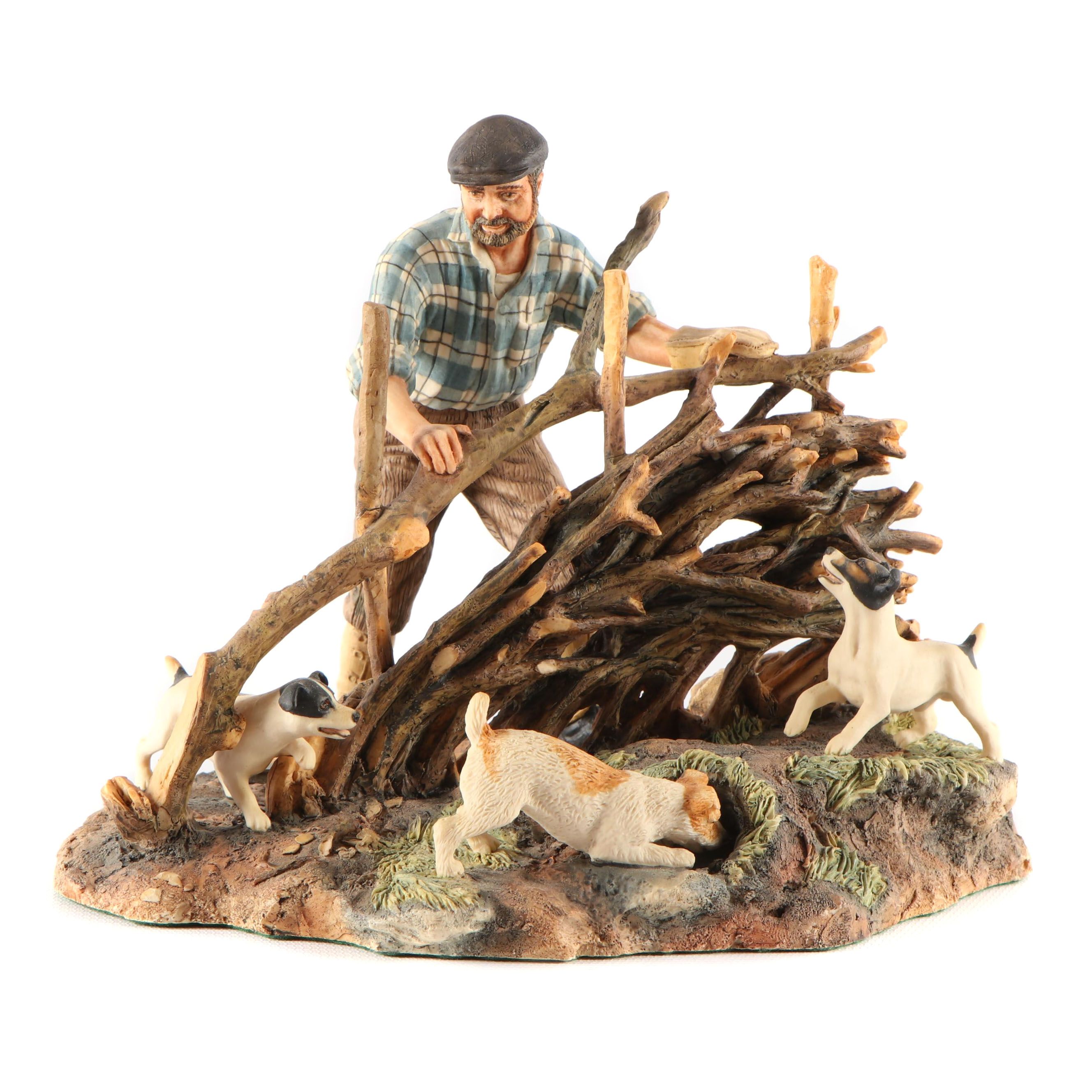 Scottish Border Fine Arts James Herriot Resin Figurine, Late 20th Century