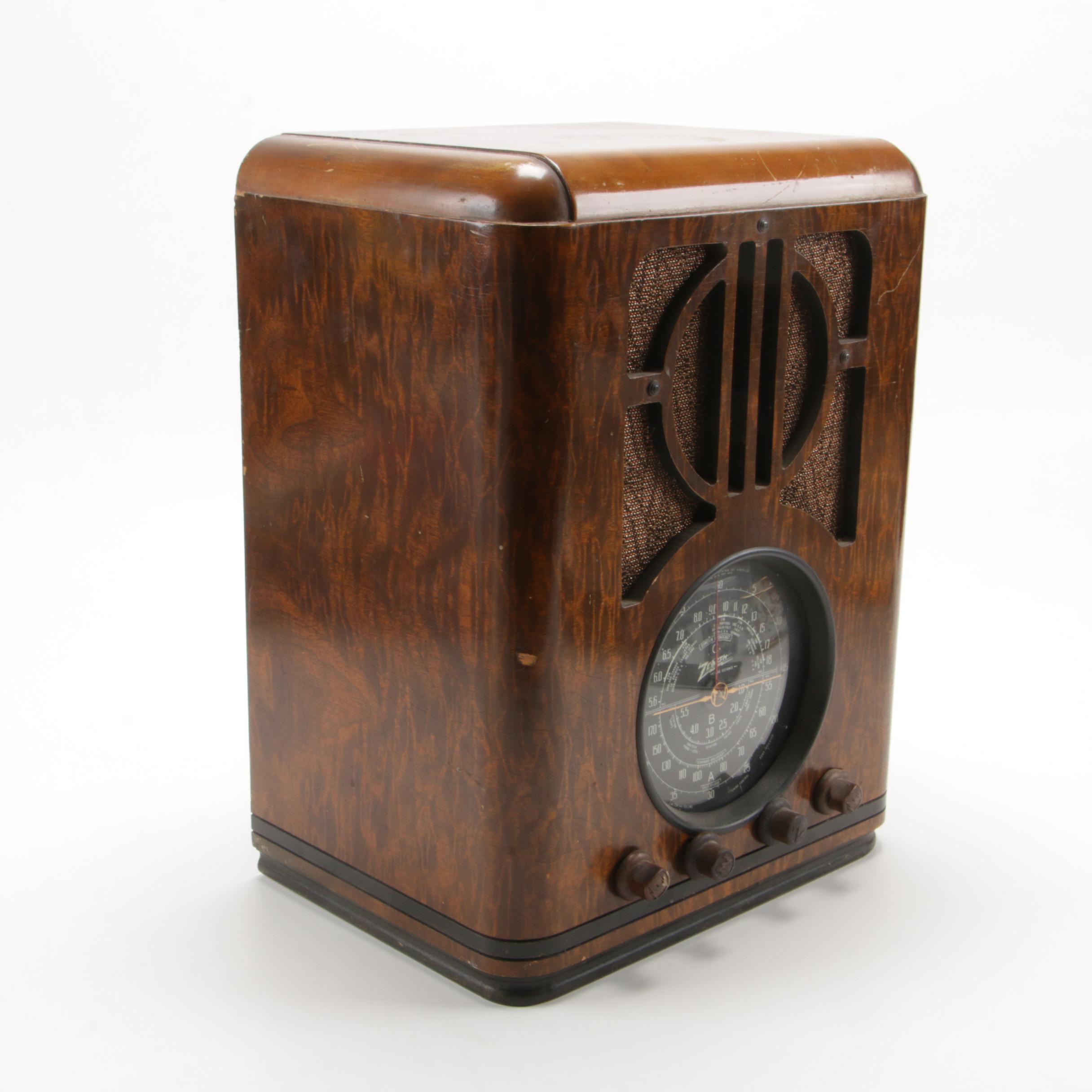 Zenith Foreign Broadcast and Long Distance Tube Radio, 1930s-1940s