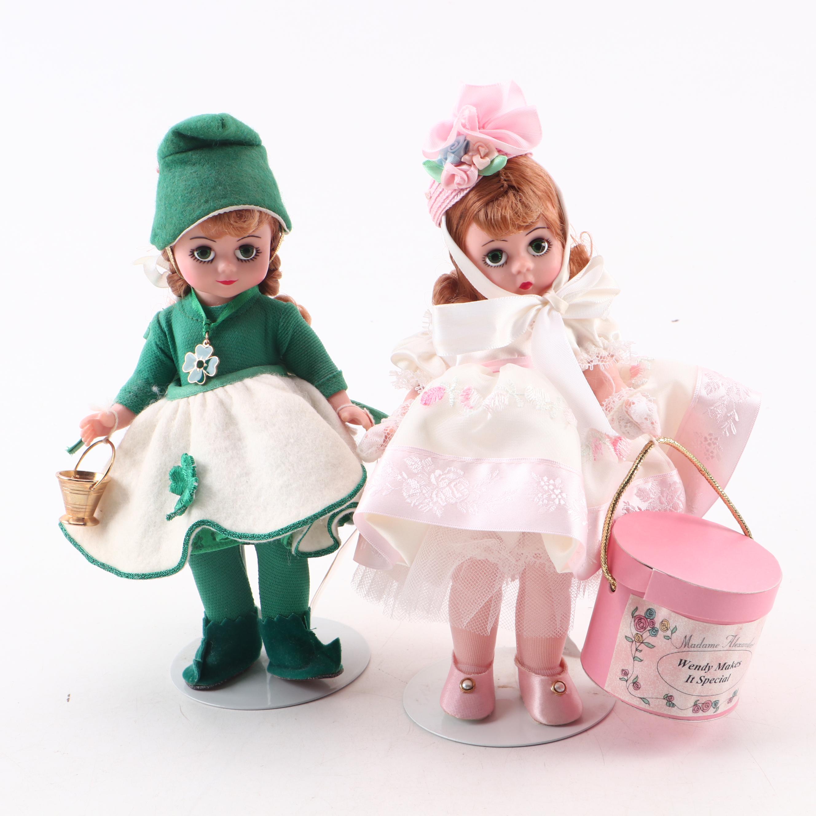 Madame Alexander Dolls Including "Little Miss Americana" and "Ireland"