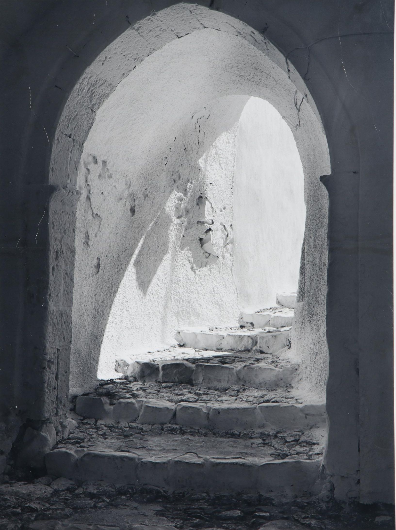 Howard Bond Silver Gelatin Photograph "Passage, Pirgos, Santorini", 2005