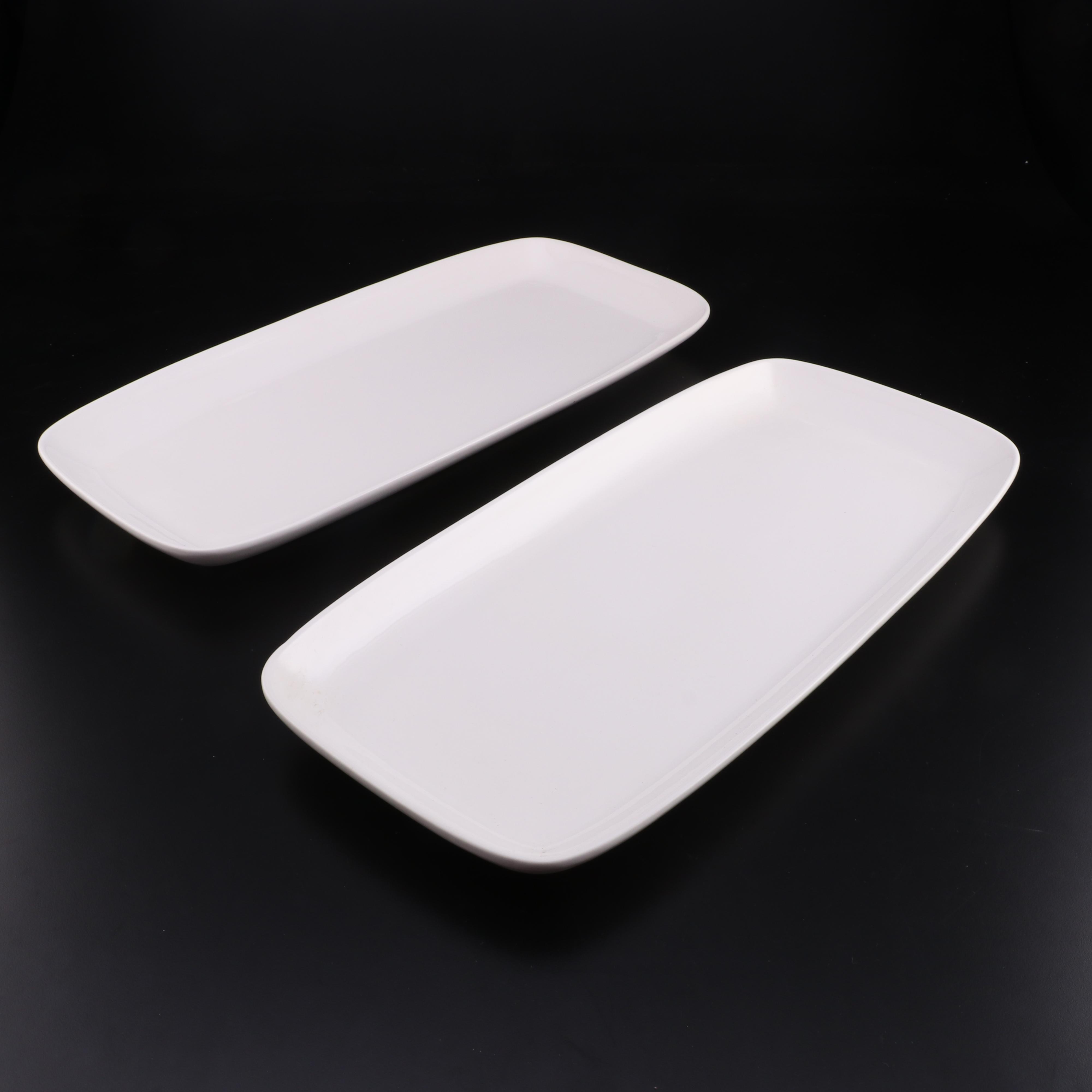 Portuguese F. P. Home Rectangular Ceramic Platters