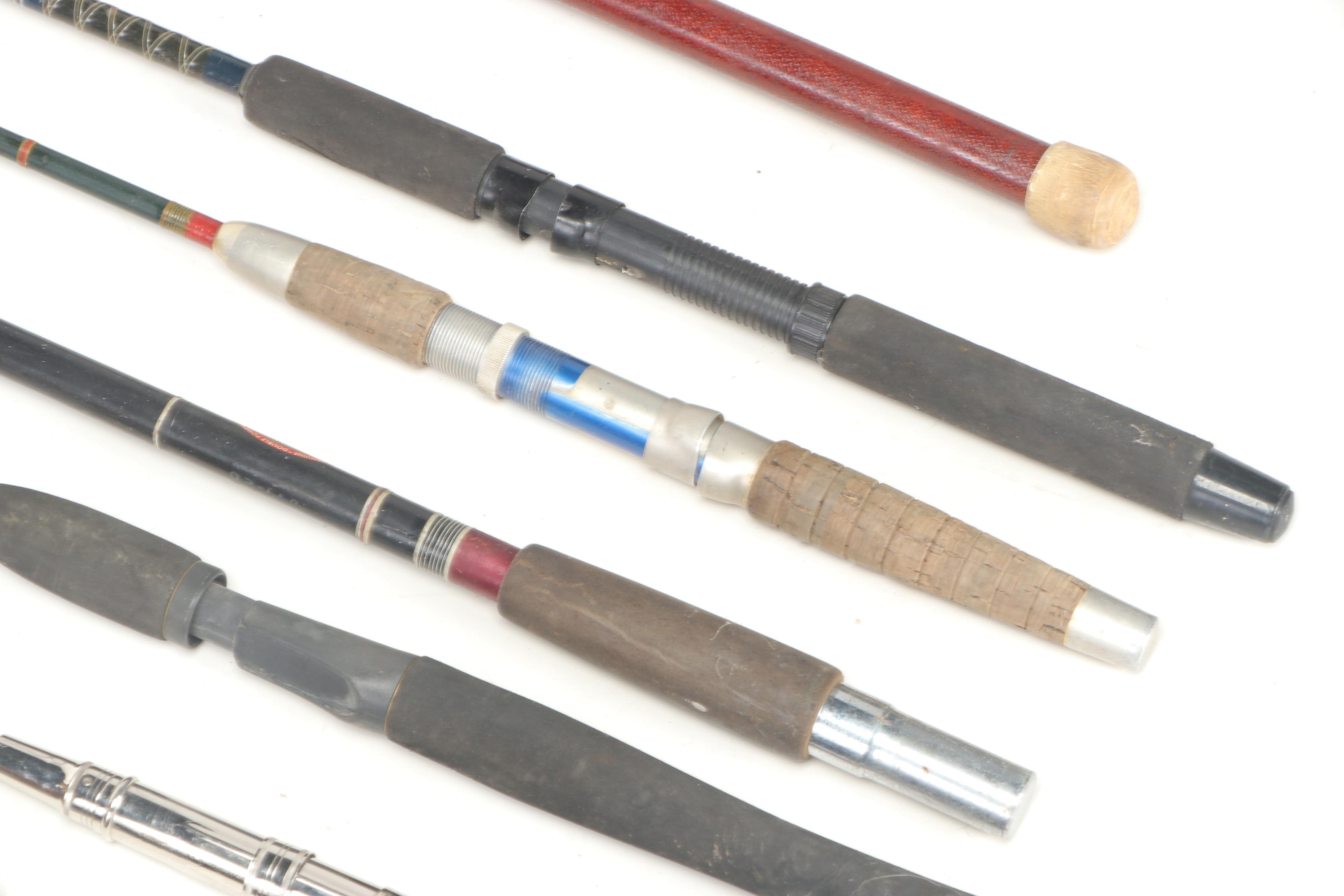 Fenwick, St. Croix, Browning, Shakespeare, Bristol and Heddon Fishing Rods