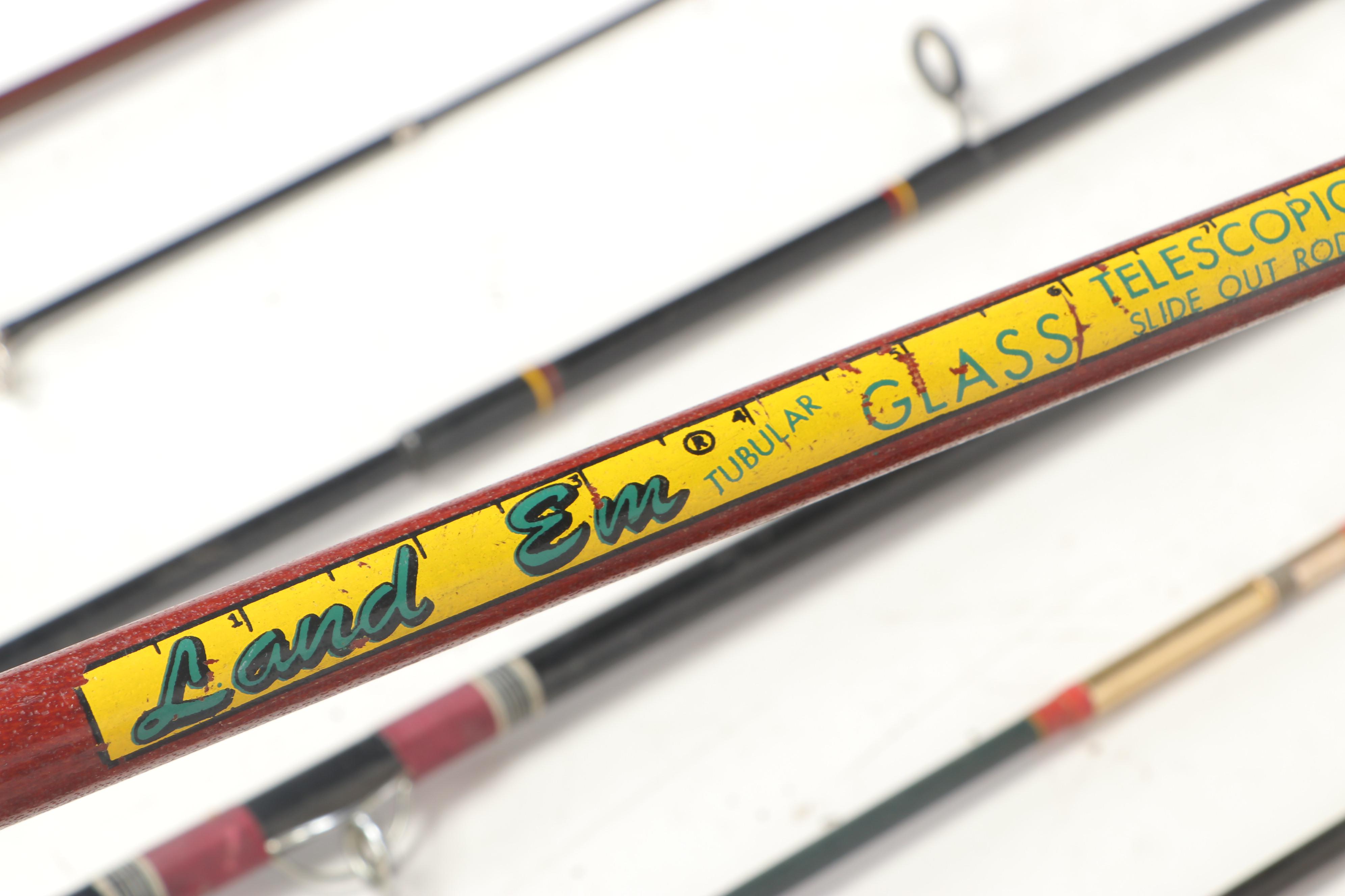 Fenwick, St. Croix, Browning, Shakespeare, Bristol and Heddon Fishing Rods