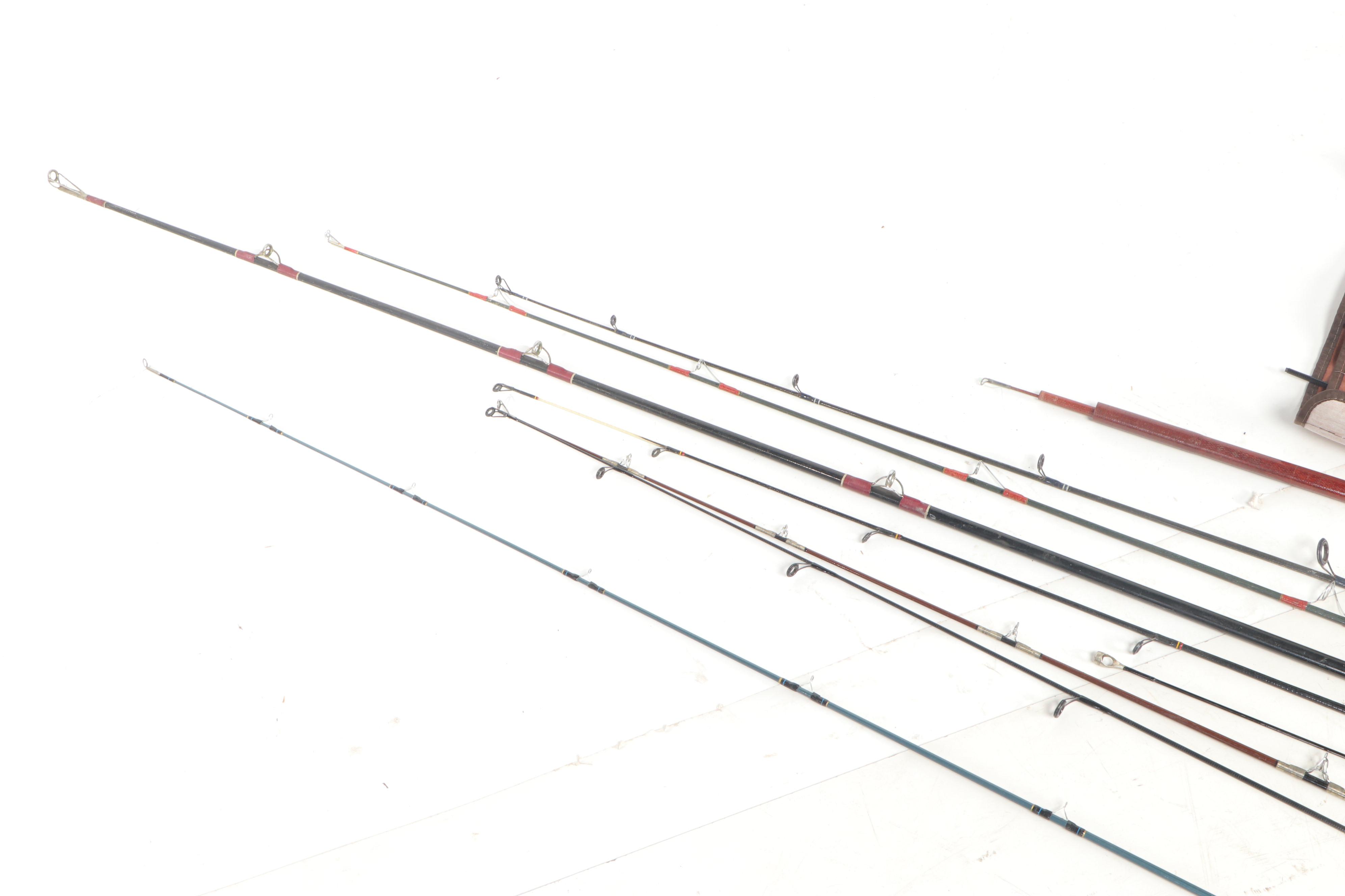 Fenwick, St. Croix, Browning, Shakespeare, Bristol and Heddon Fishing Rods