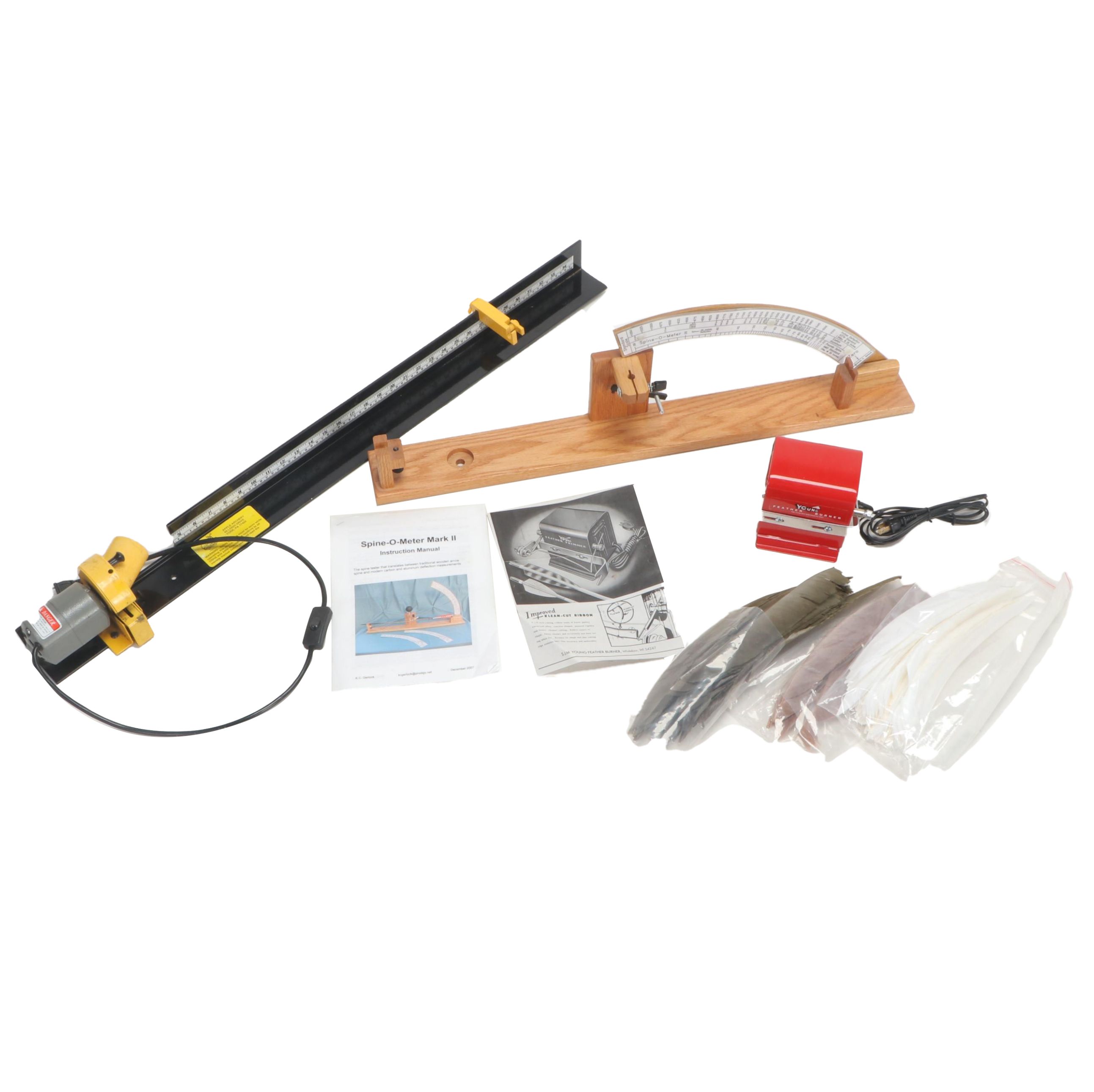 Apple Arrow Saw Pro with Dust Collector, Spine Tester and Feather Burner
