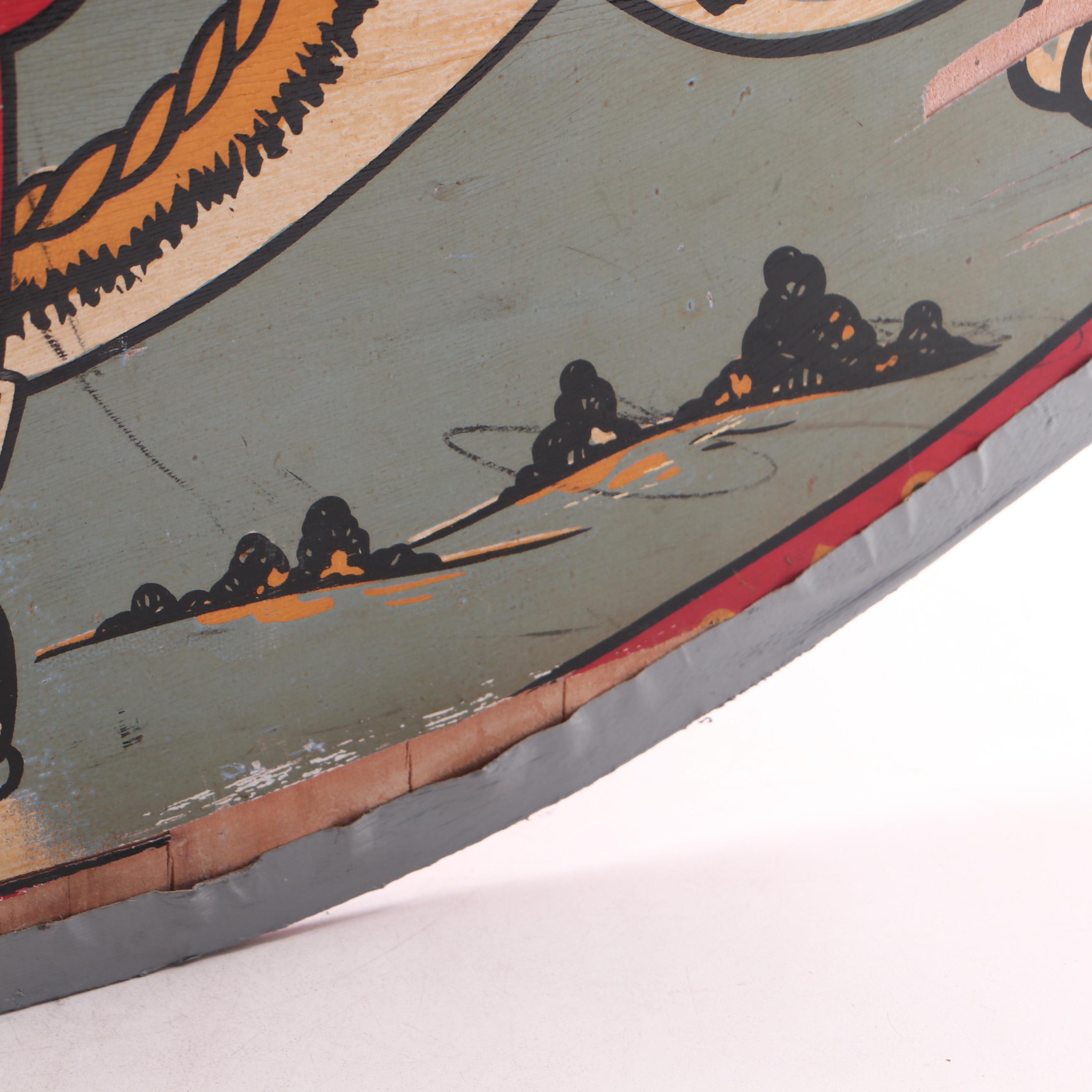 Child's Rocking Horse and Gong Bell Mfg. Baby Stroller, 1930s