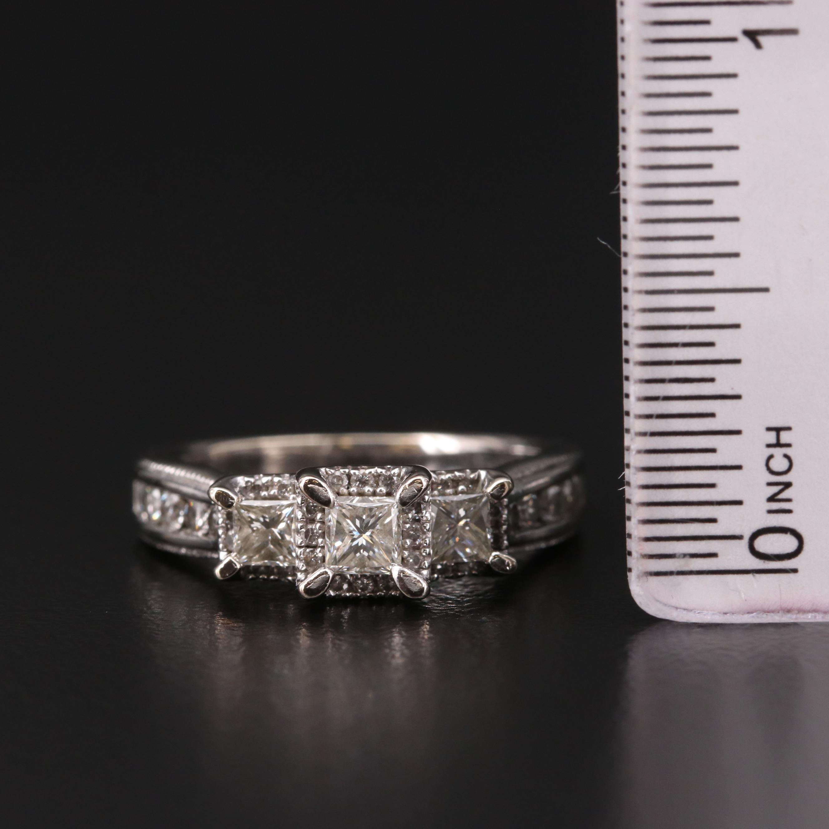 14K 1.03 CTW Diamond Ring