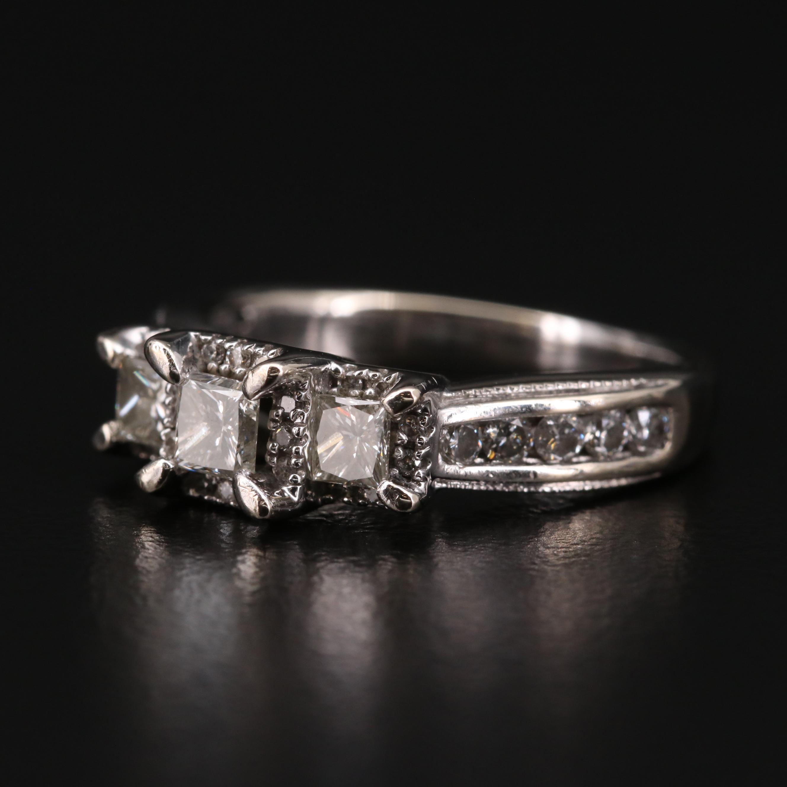 14K 1.03 CTW Diamond Ring