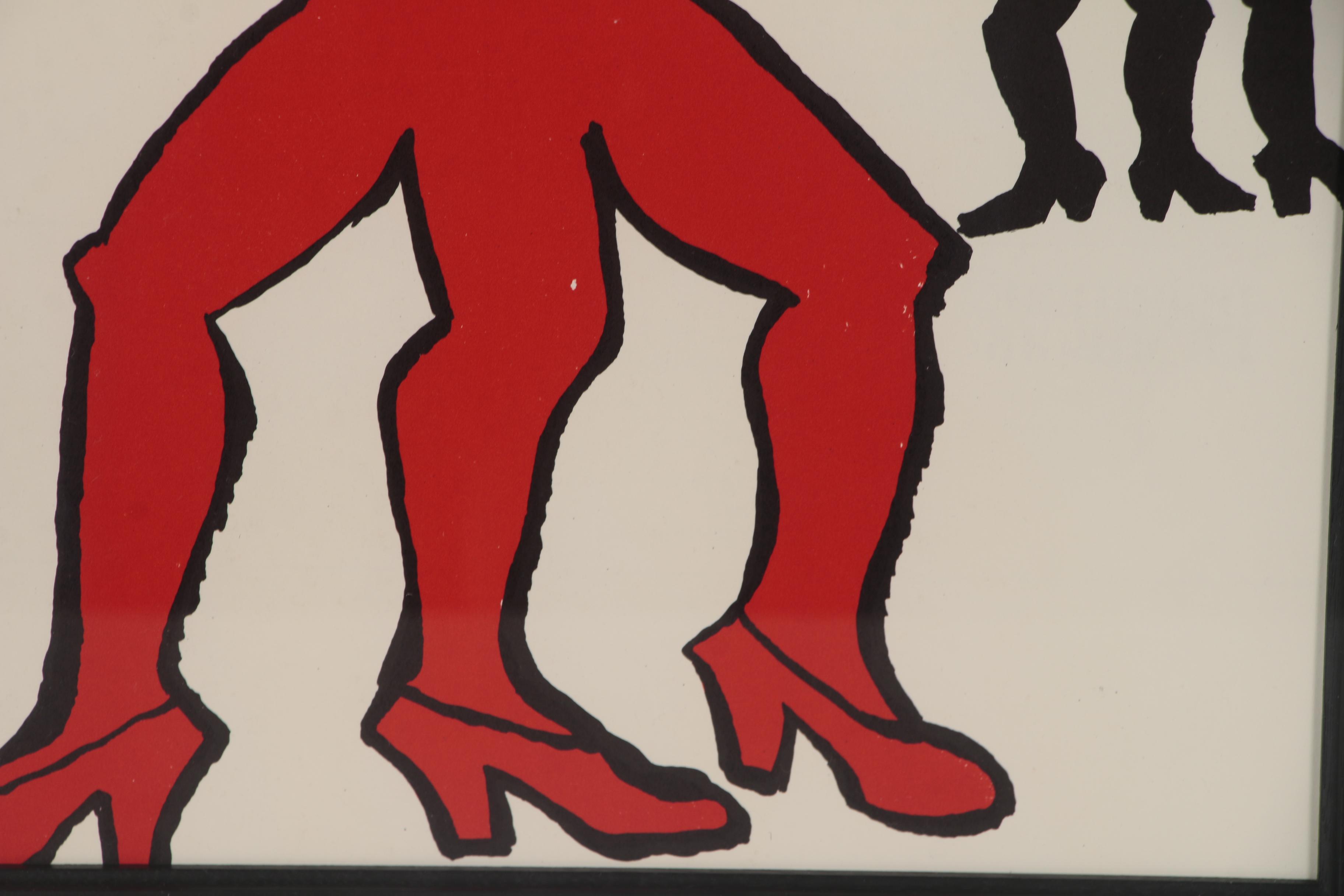 Alexander Calder Color Lithograph for Derrière le Miroir, 1978