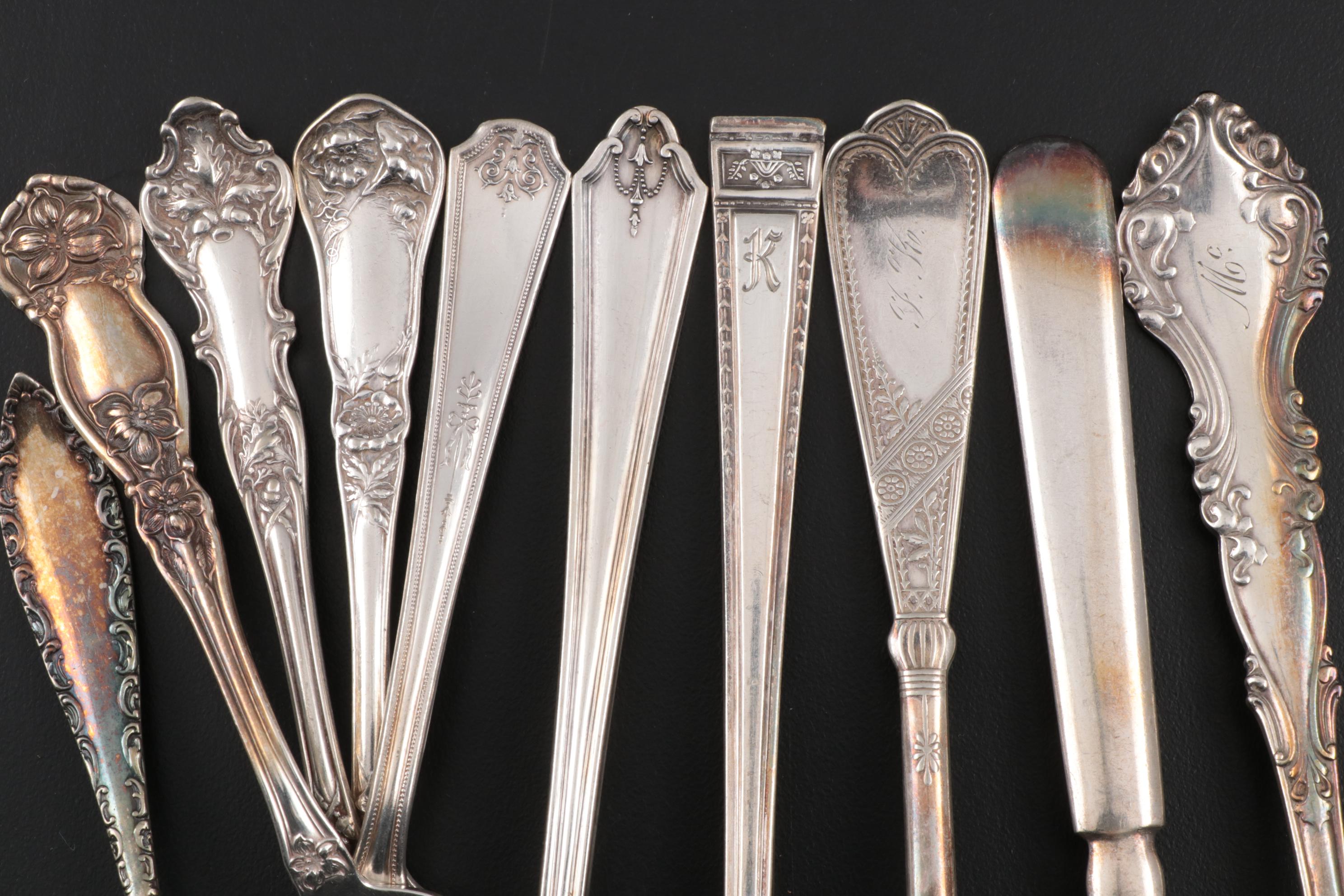 Rogers Bros, Meriden Britannia Co. and Other Silver Plate Flatware