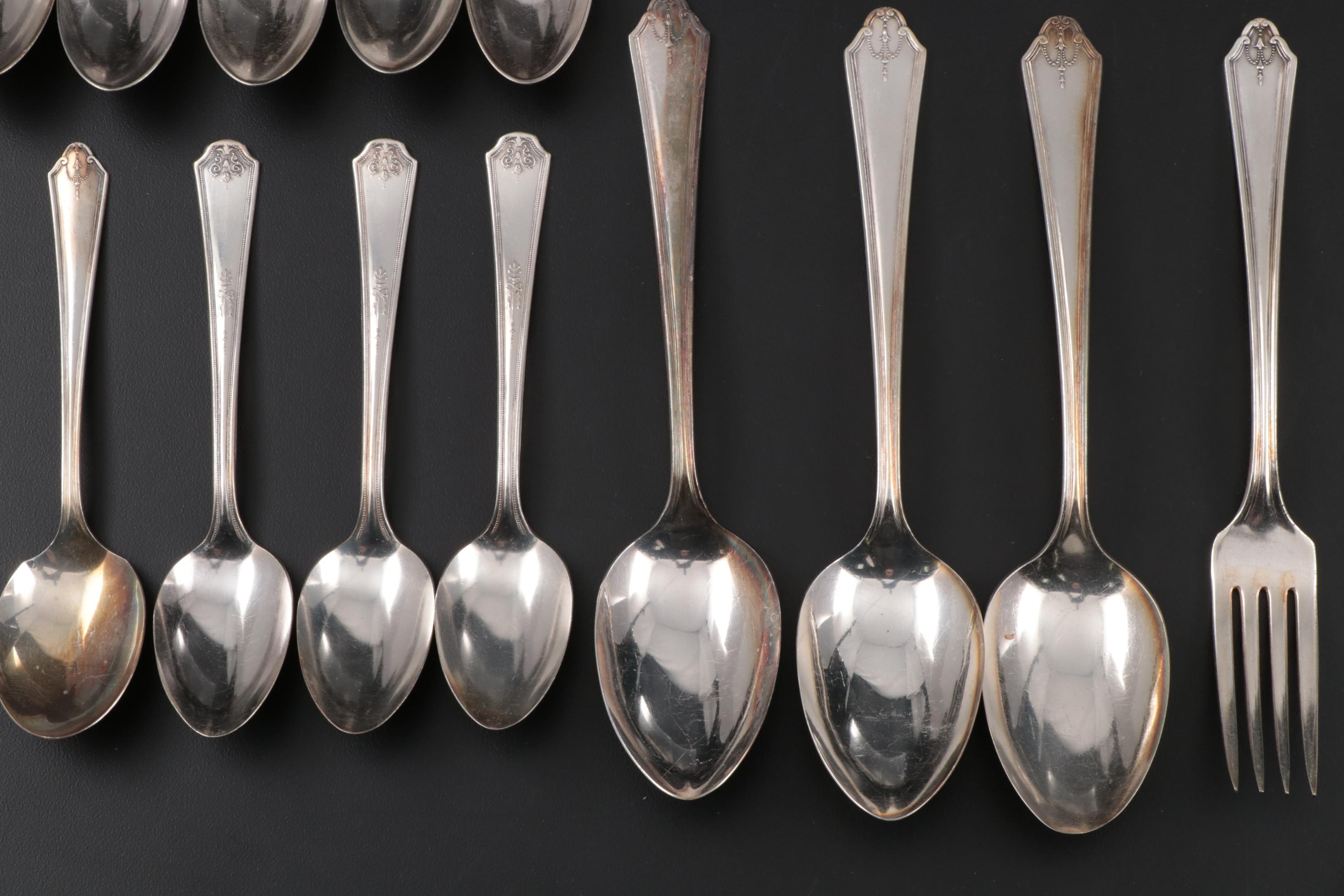Rogers Bros, Meriden Britannia Co. and Other Silver Plate Flatware