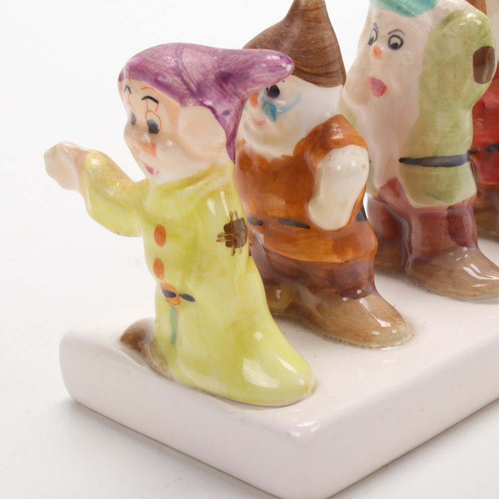 Clover for Walt Disney "Snow White and the Seven Dwarfs" Porcelain Toast Rack