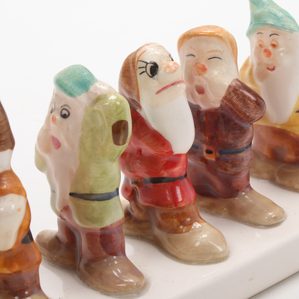 Clover for Walt Disney "Snow White and the Seven Dwarfs" Porcelain Toast Rack