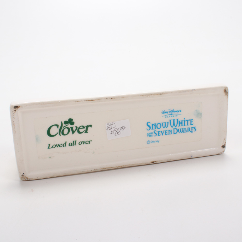 Clover for Walt Disney "Snow White and the Seven Dwarfs" Porcelain Toast Rack