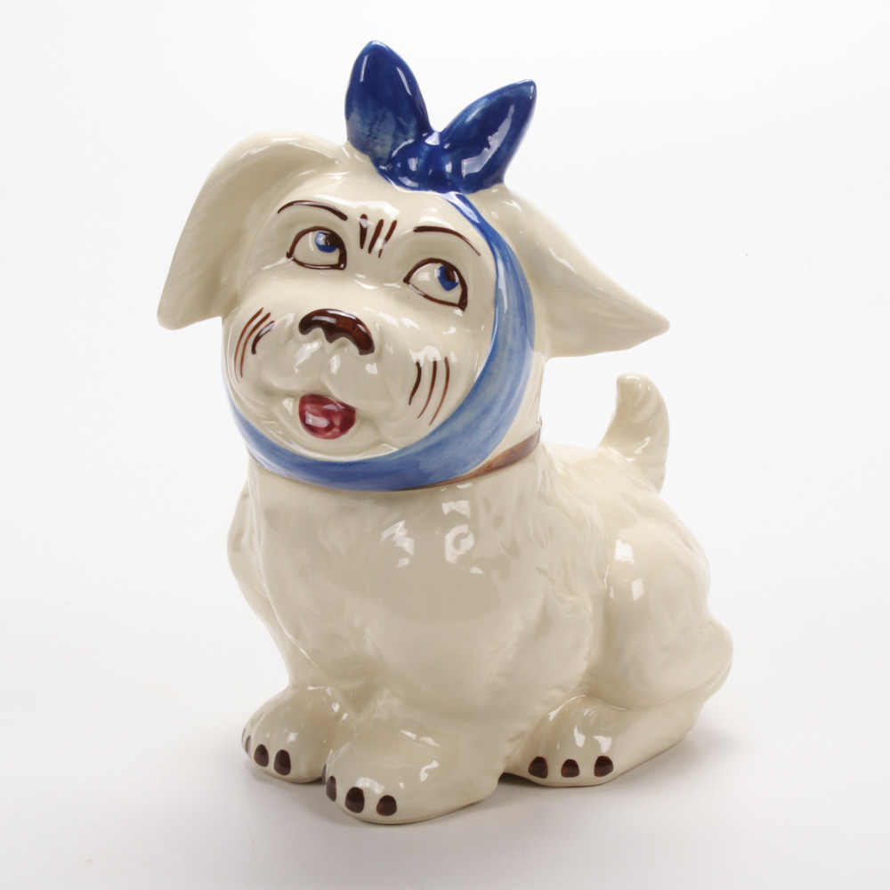 Shawnee Pottery "Mugsy" Ceramic Cookie Jar, 1940s EBTH