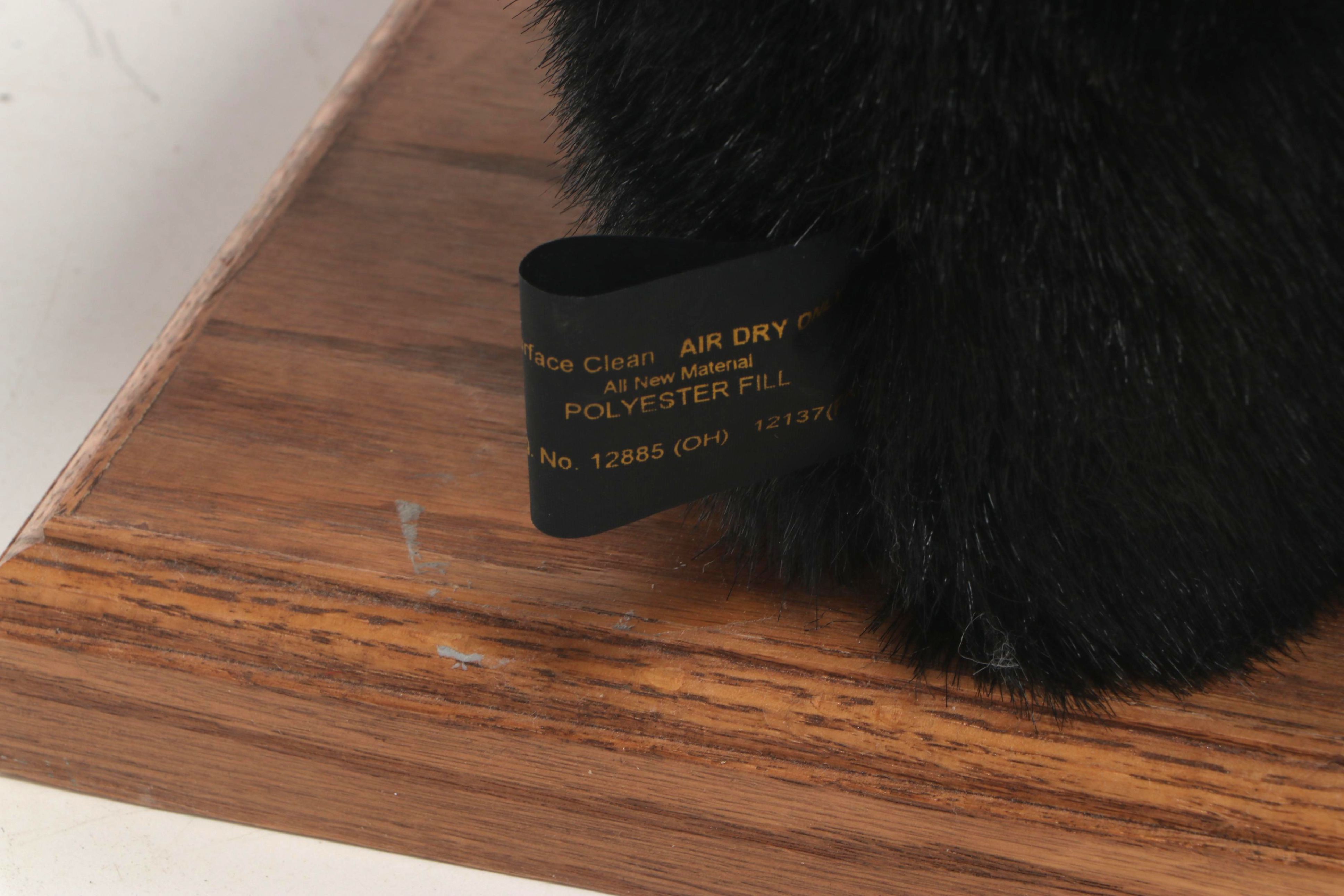 Ditz Standing Santa Bear Christmas Décor