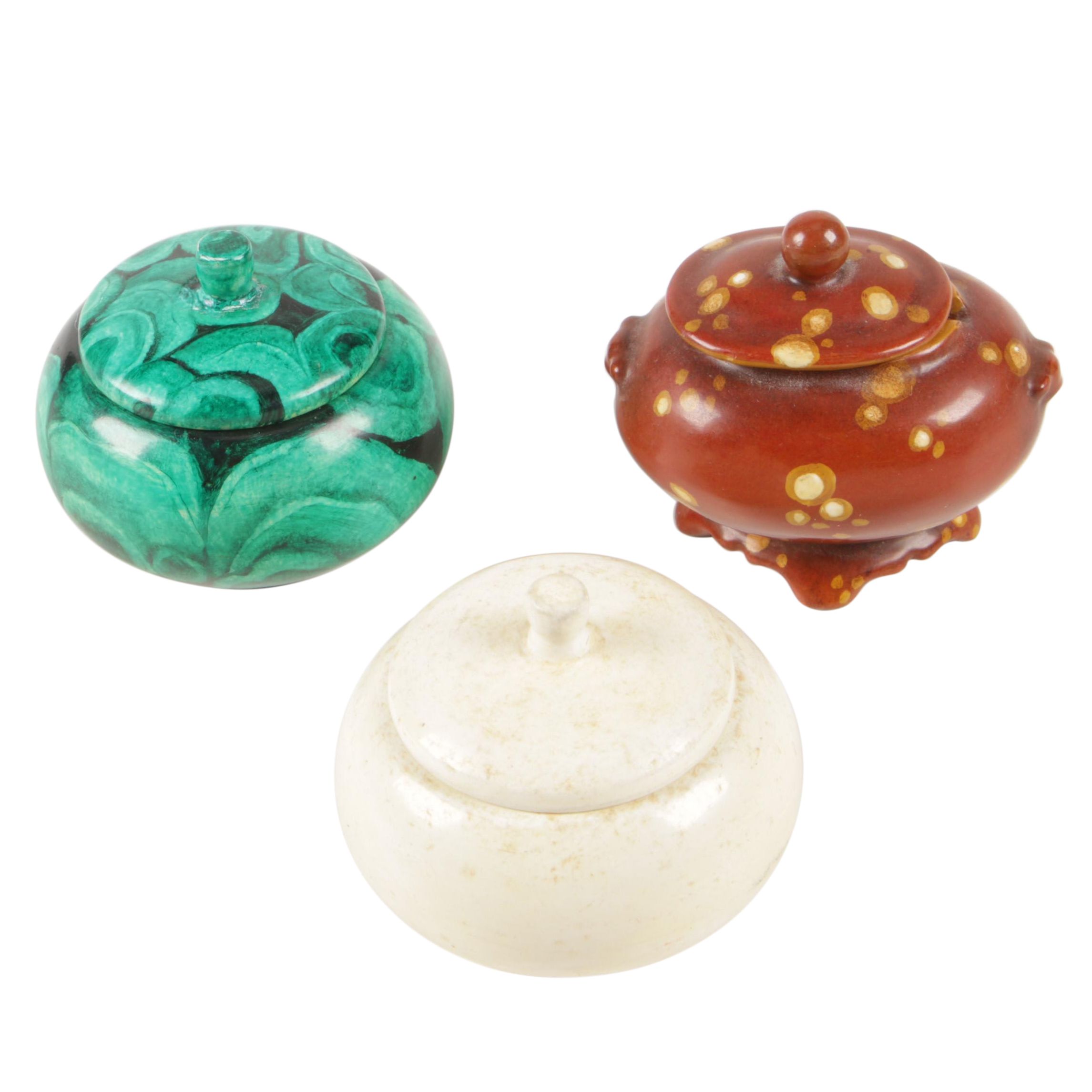 Kakia Livanos  Hand-Painted Trinket Boxes