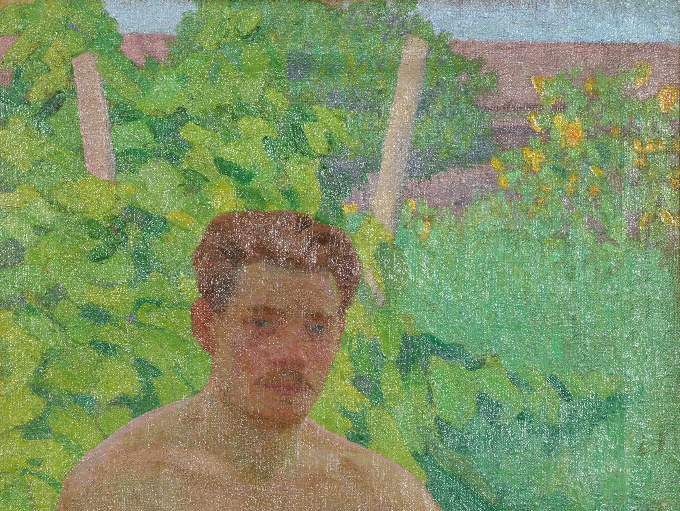 Artist Self-Portrait Oil Painting, 1938