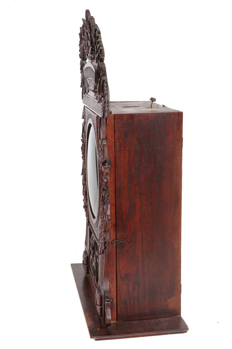 Comtoise Oak Wall Clock, 19th Century