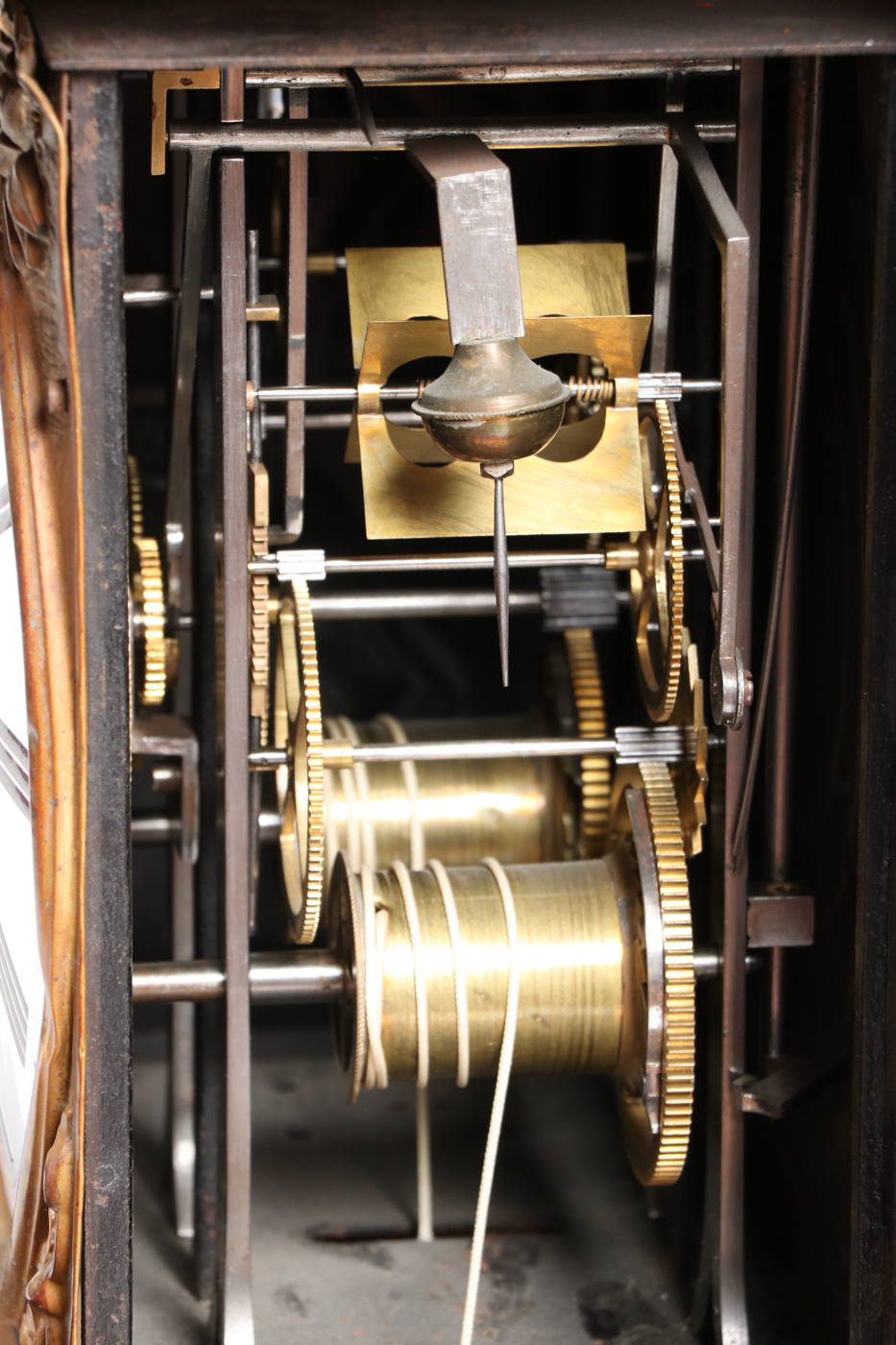 Comtoise Oak Wall Clock, 19th Century
