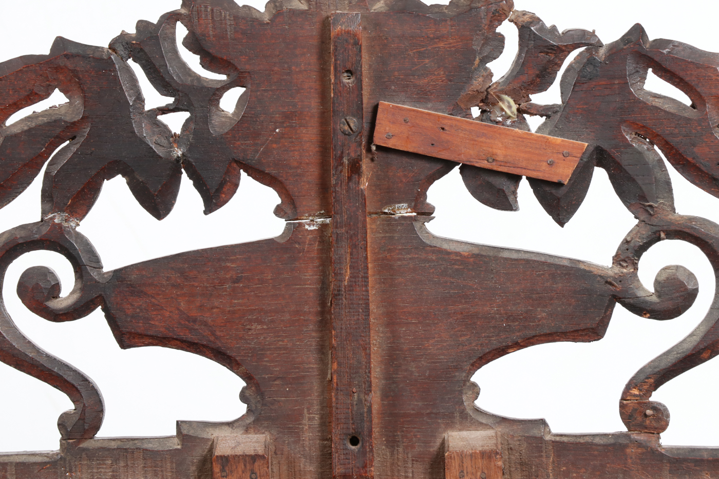 Comtoise Oak Wall Clock, 19th Century