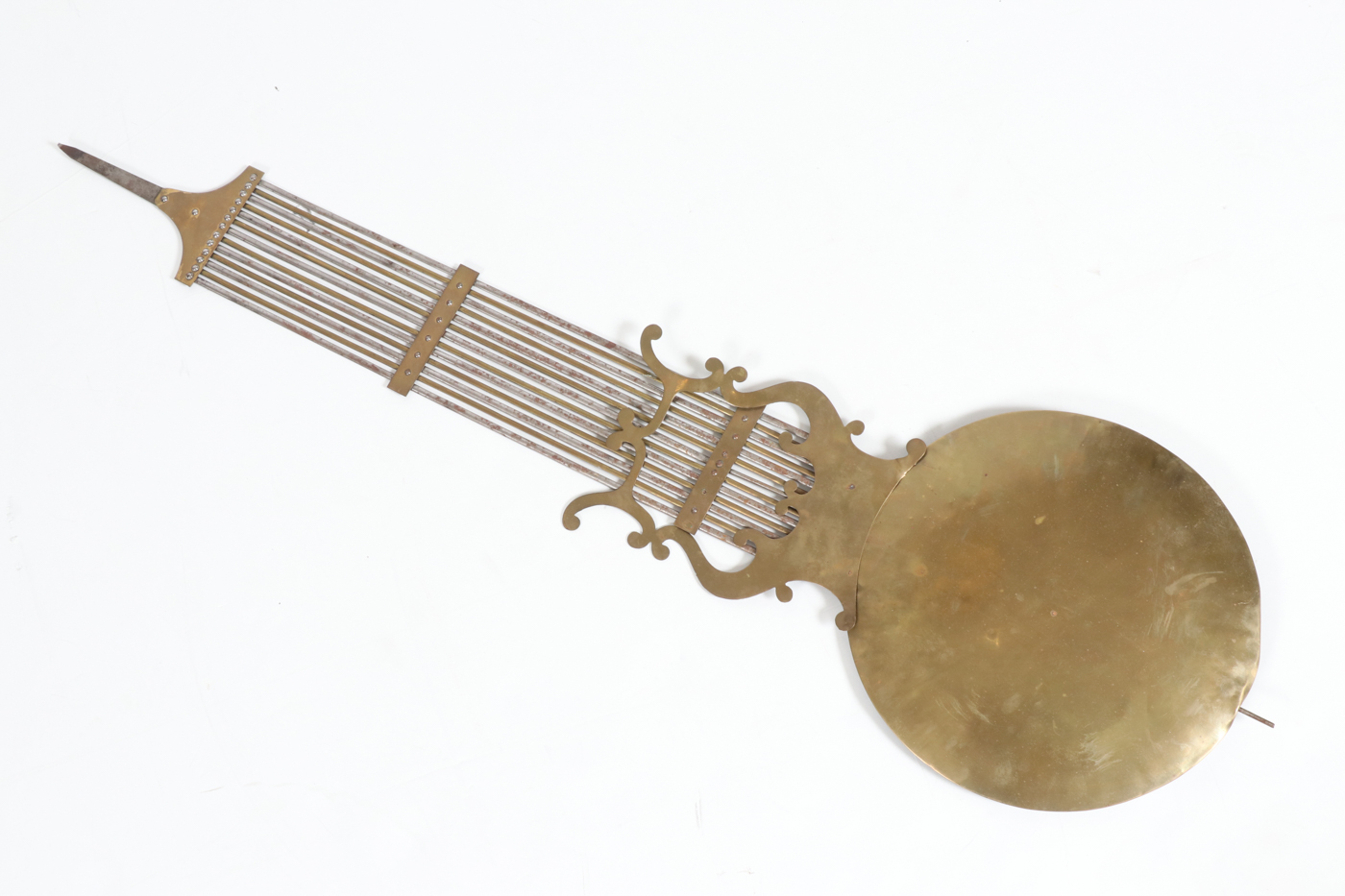 Comtoise Oak Wall Clock, 19th Century