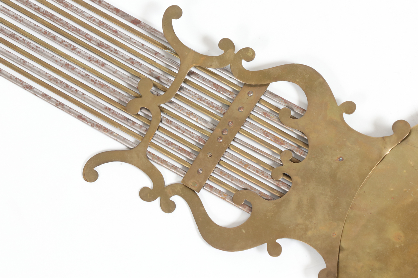 Comtoise Oak Wall Clock, 19th Century