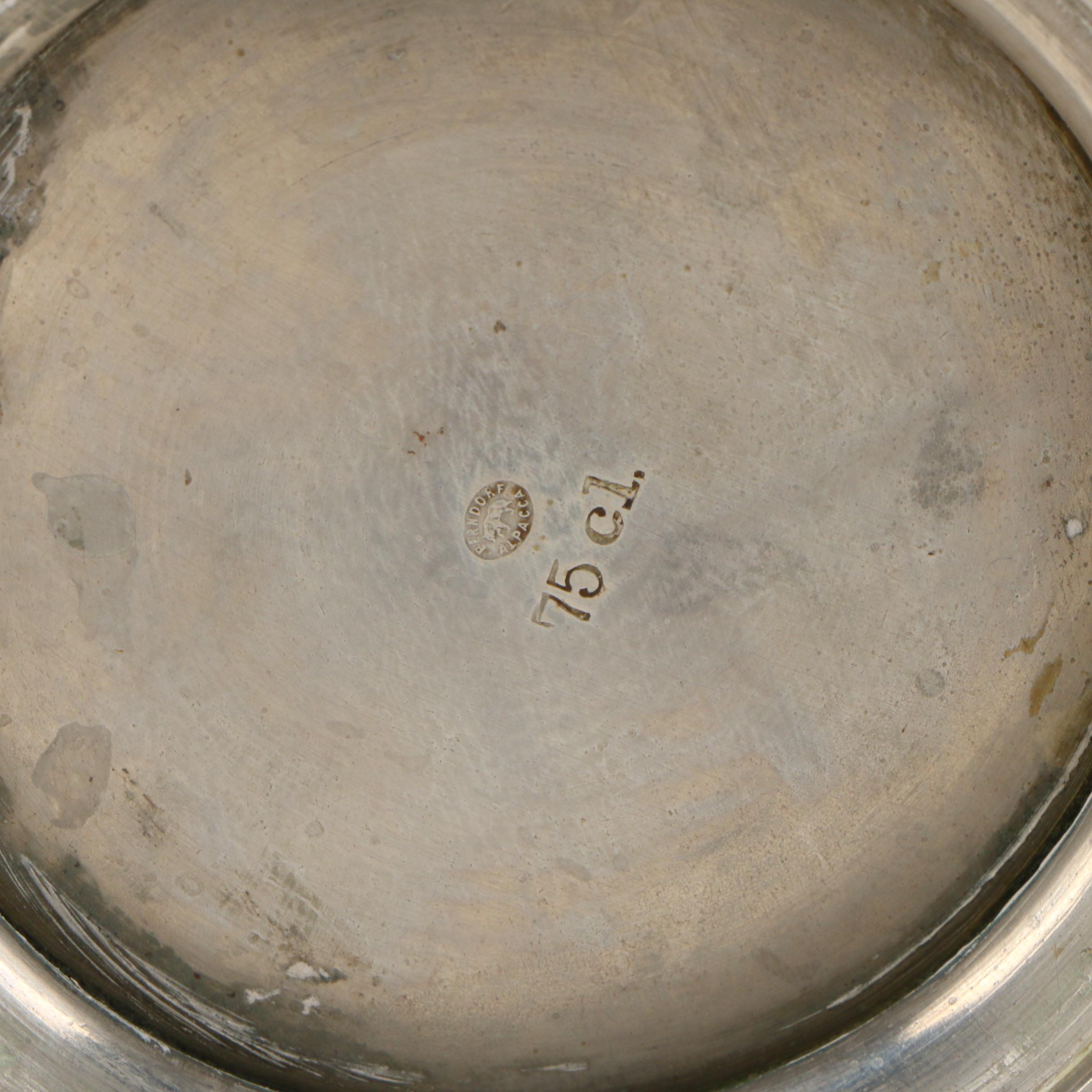 Berndorf Austrian 25-Ounce Silver Plate Teapot, Early 20th Century