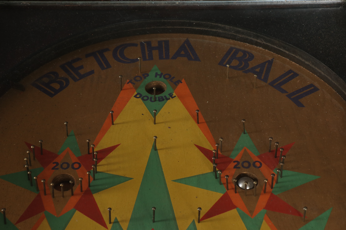 Zenith Mfg. Co. "Betcha Ball" Coin-Operated Pinball Machine, circa 1932