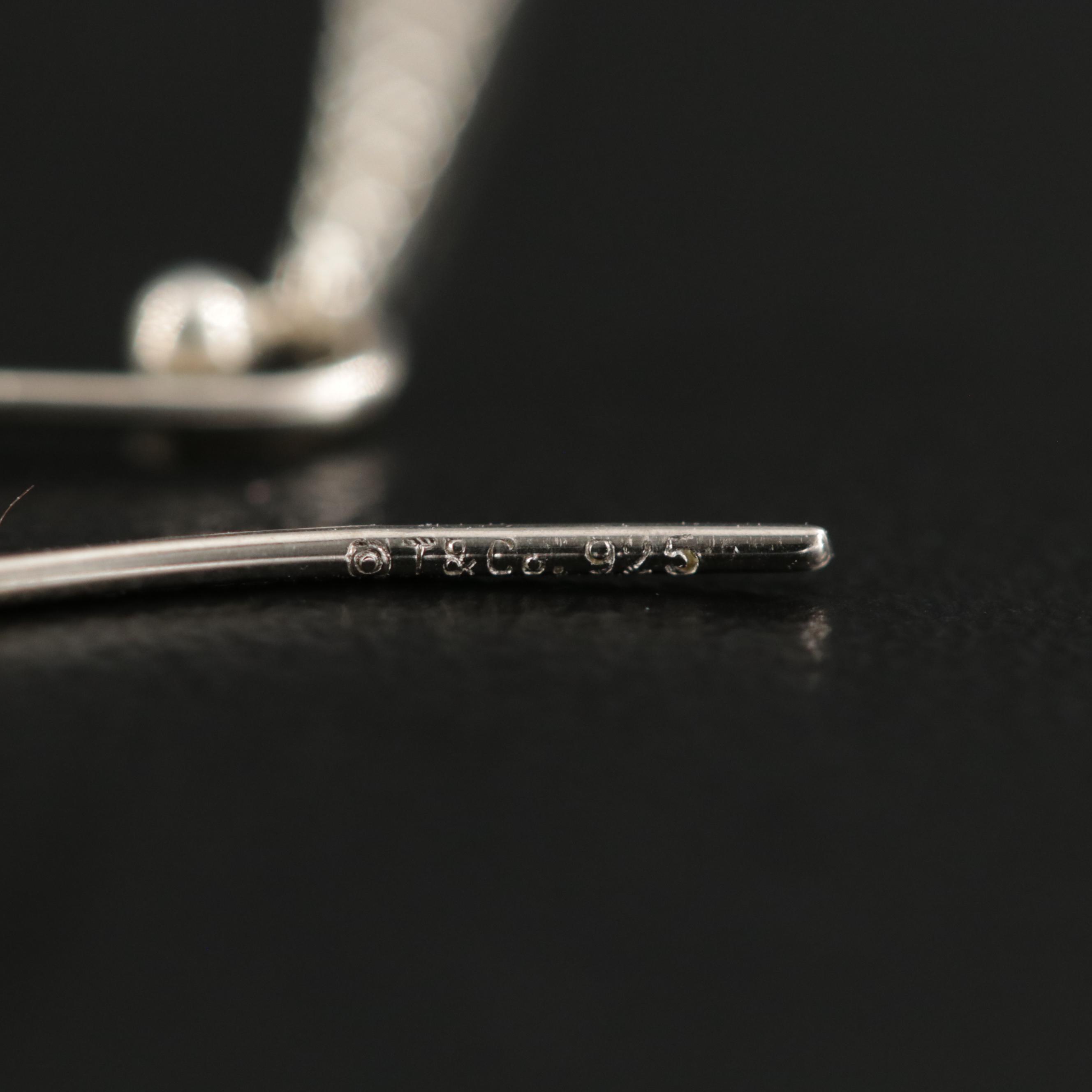 Elsa Peretti for Tiffany & Co. "Diamond By the Yard" Drop Earrings