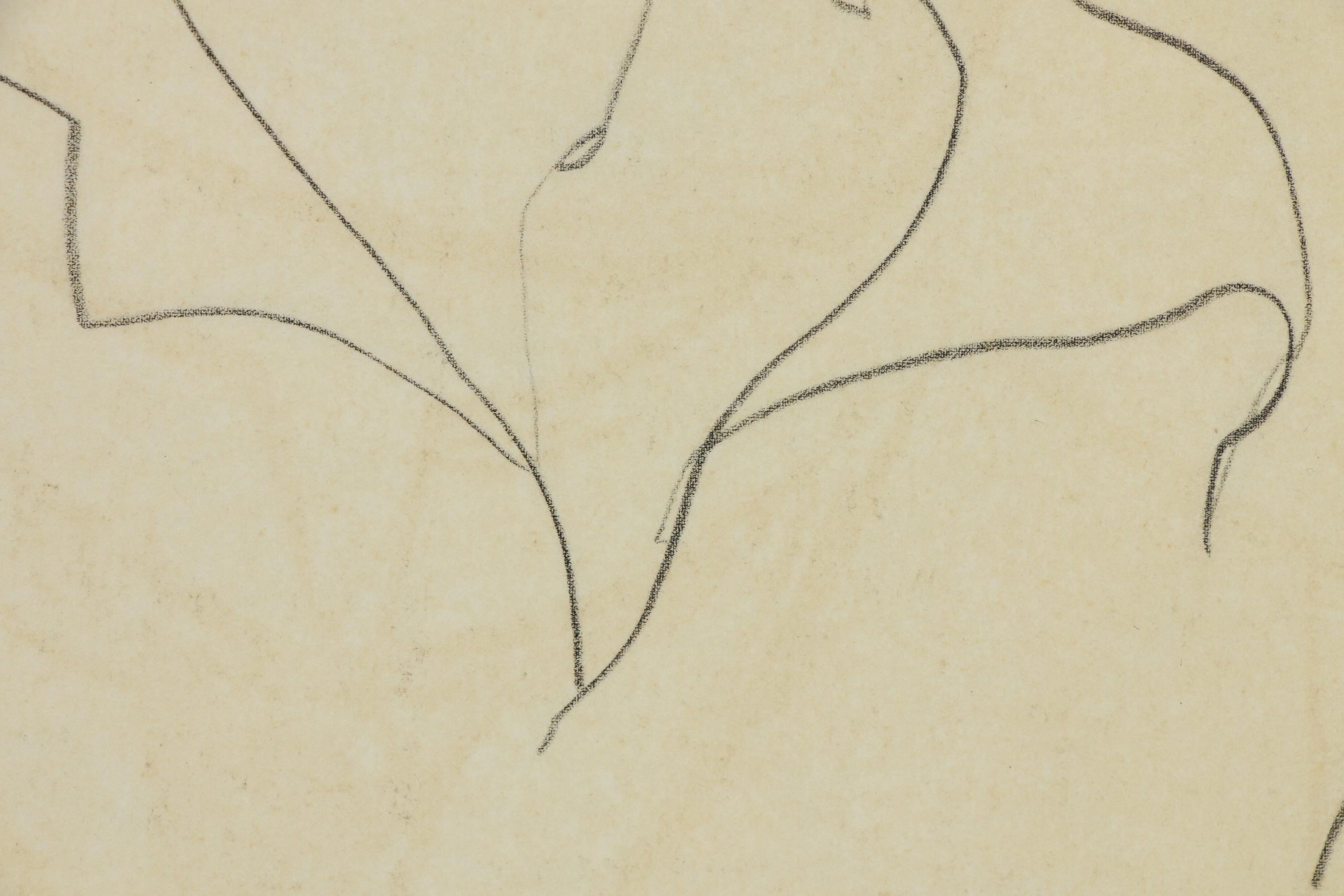 Lithograph after Henri Matisse "Mademoiselle A. Nelck", 1954